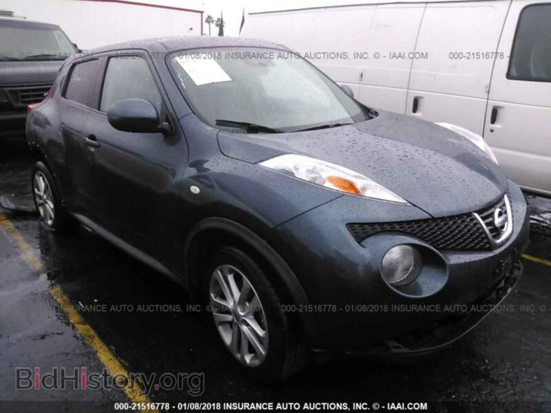2013 Nissan JUKE (VIN JN8AF5MR6DT214699) — фото 1 из 10, IAAI, повреждение: задняя часть