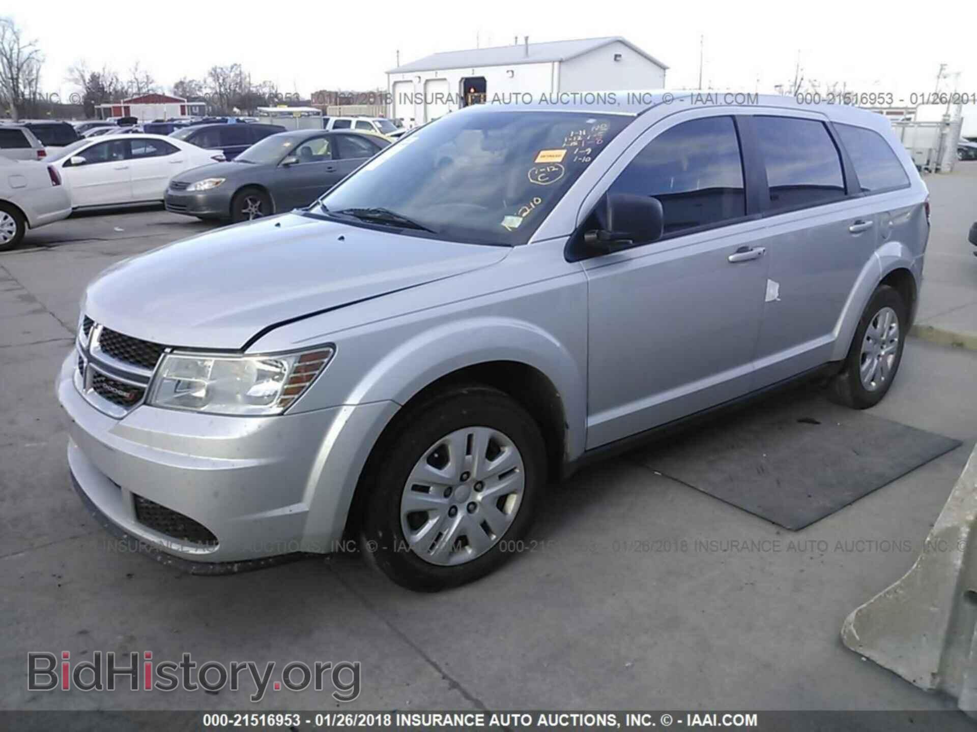 2014 Dodge Journey - VIN: 3C4PDCAB9ET151210 - Фото 2