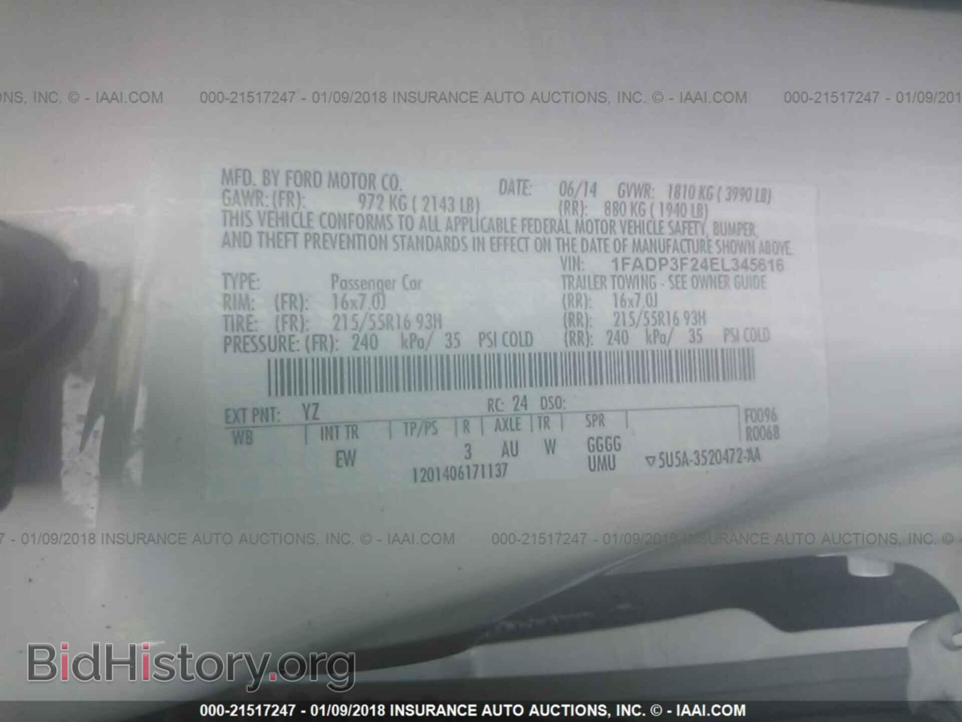 2014 Ford Focus - VIN: 1FADP3F24EL345616 - Photo 9