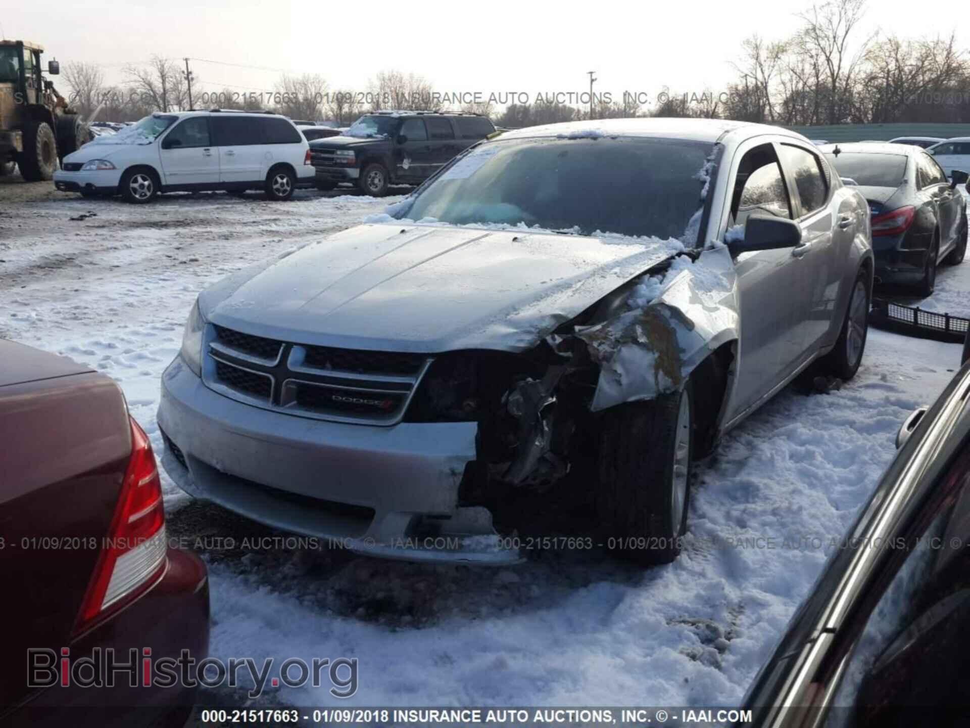 2012 Dodge Avenger - VIN: 1C3CDZAG6CN275899 - Фото 2