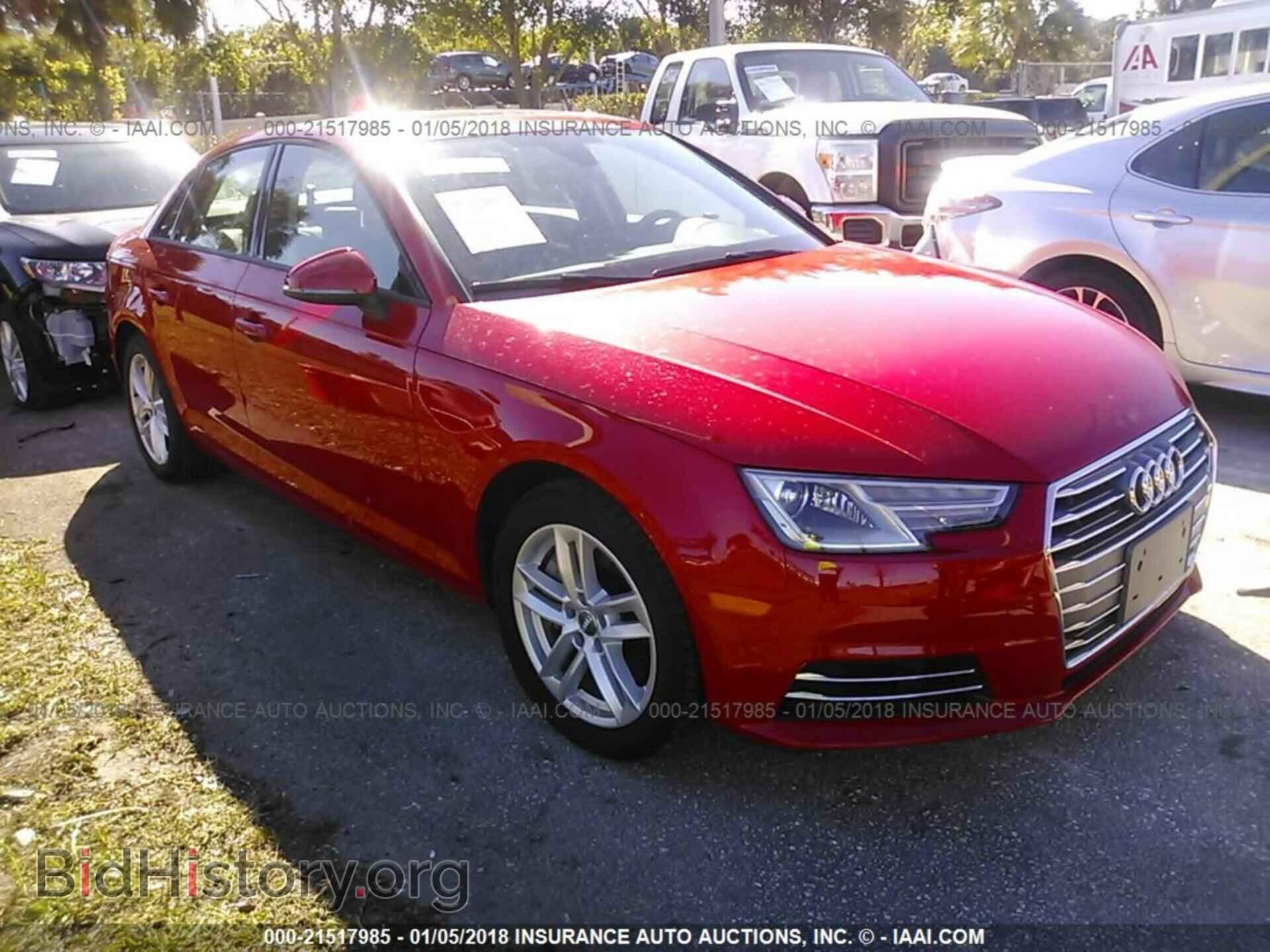 Фотография WAUGNAF43HN059054 - Audi A4 2017