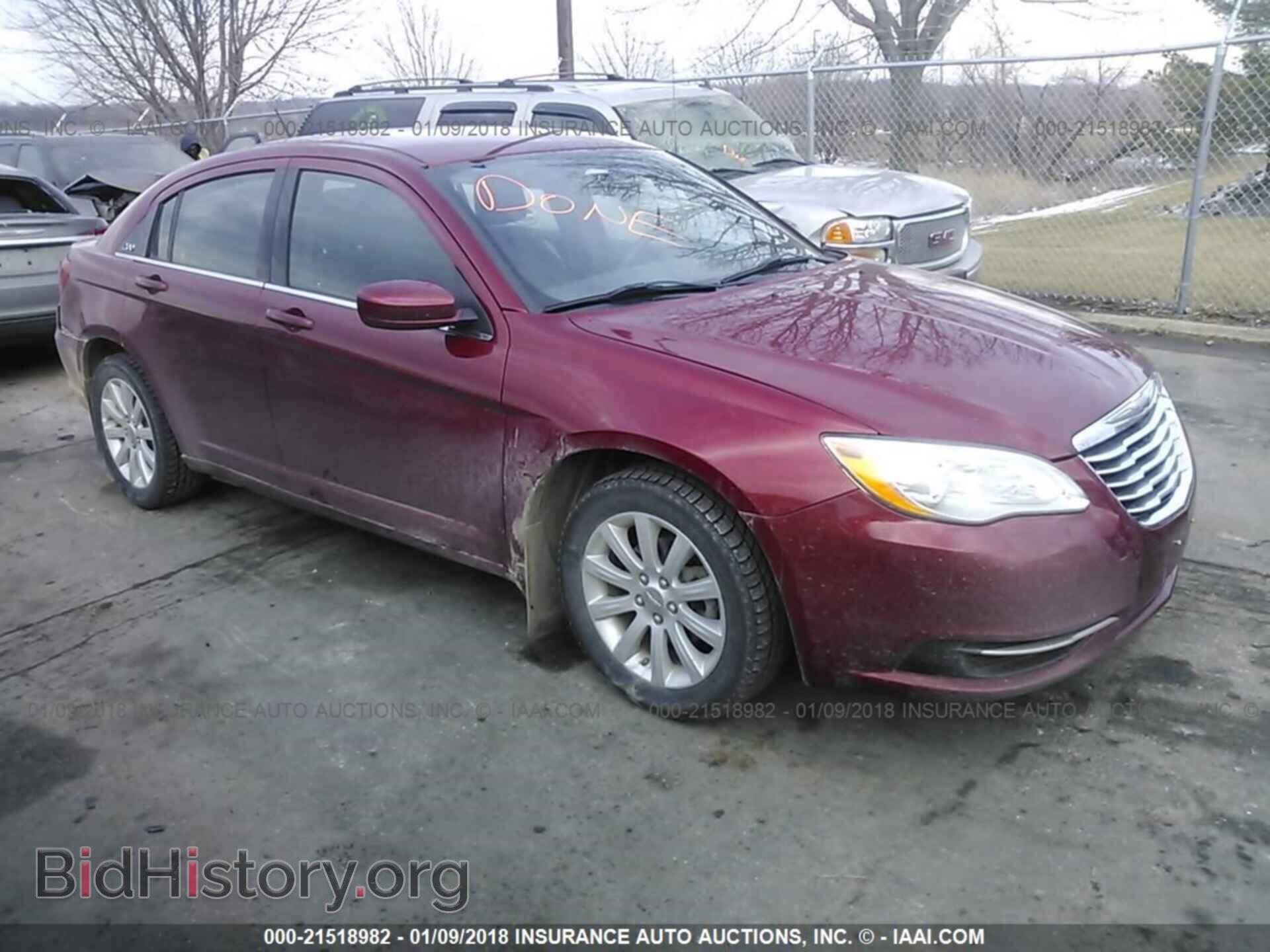 Фотография 1C3CCBBB1CN134705 - Chrysler 200 2012