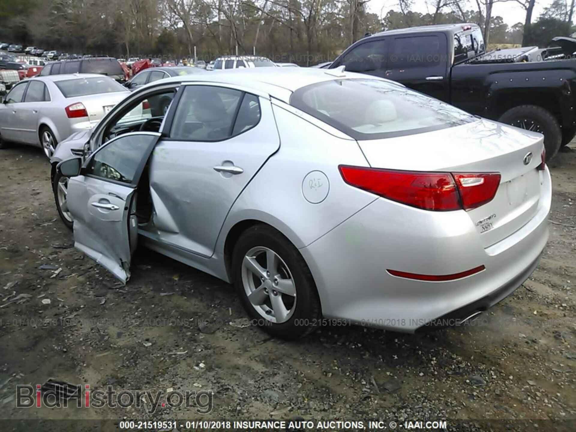 2015 Kia Optima - VIN: 5XXGM4A77FG463590 - Фото 3