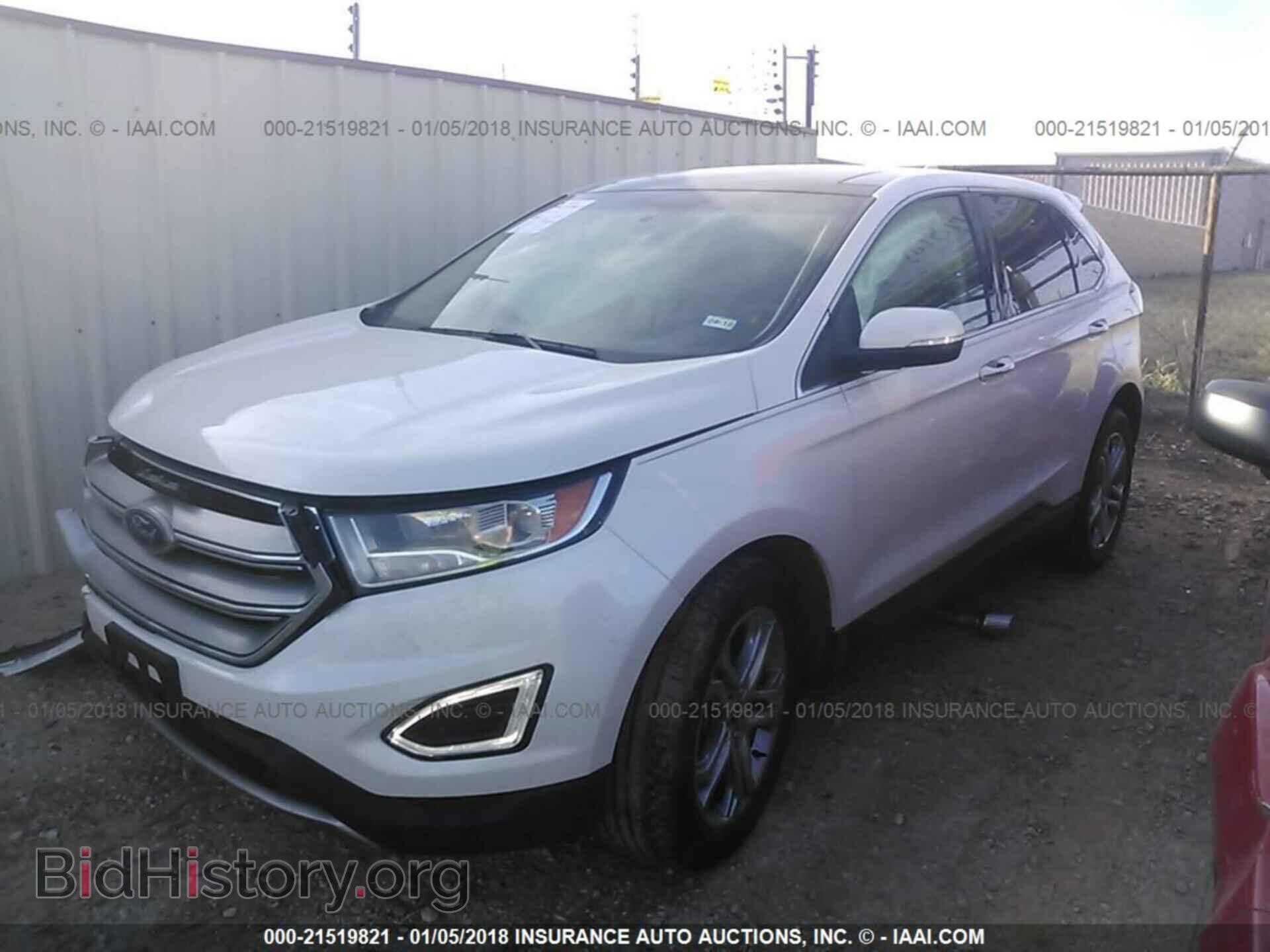 2016 Ford Edge - VIN: 2FMPK3K94GBB05618 - Фото 2