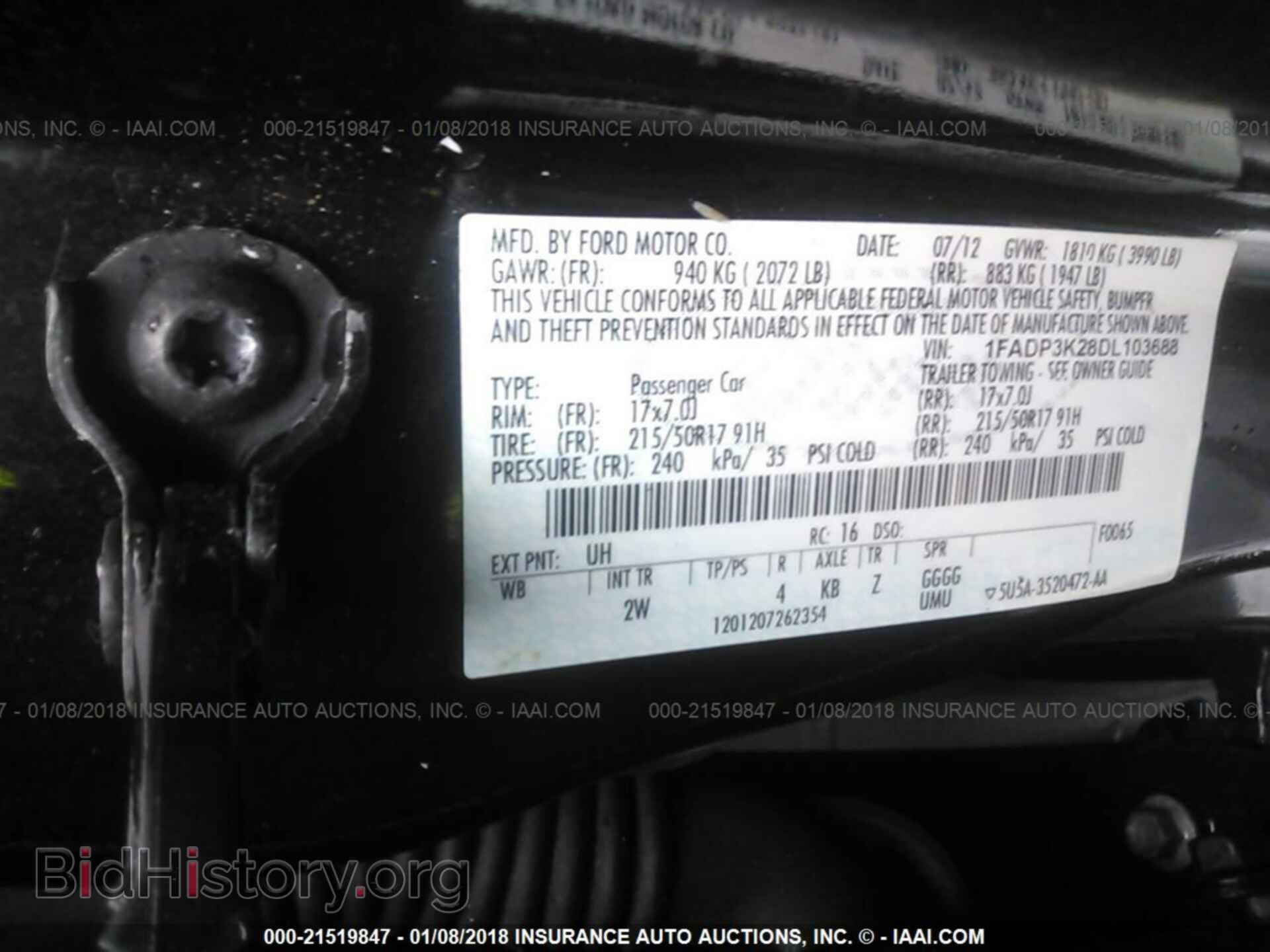 2013 Ford Focus - VIN: 1FADP3K28DL103688 - Photo 9