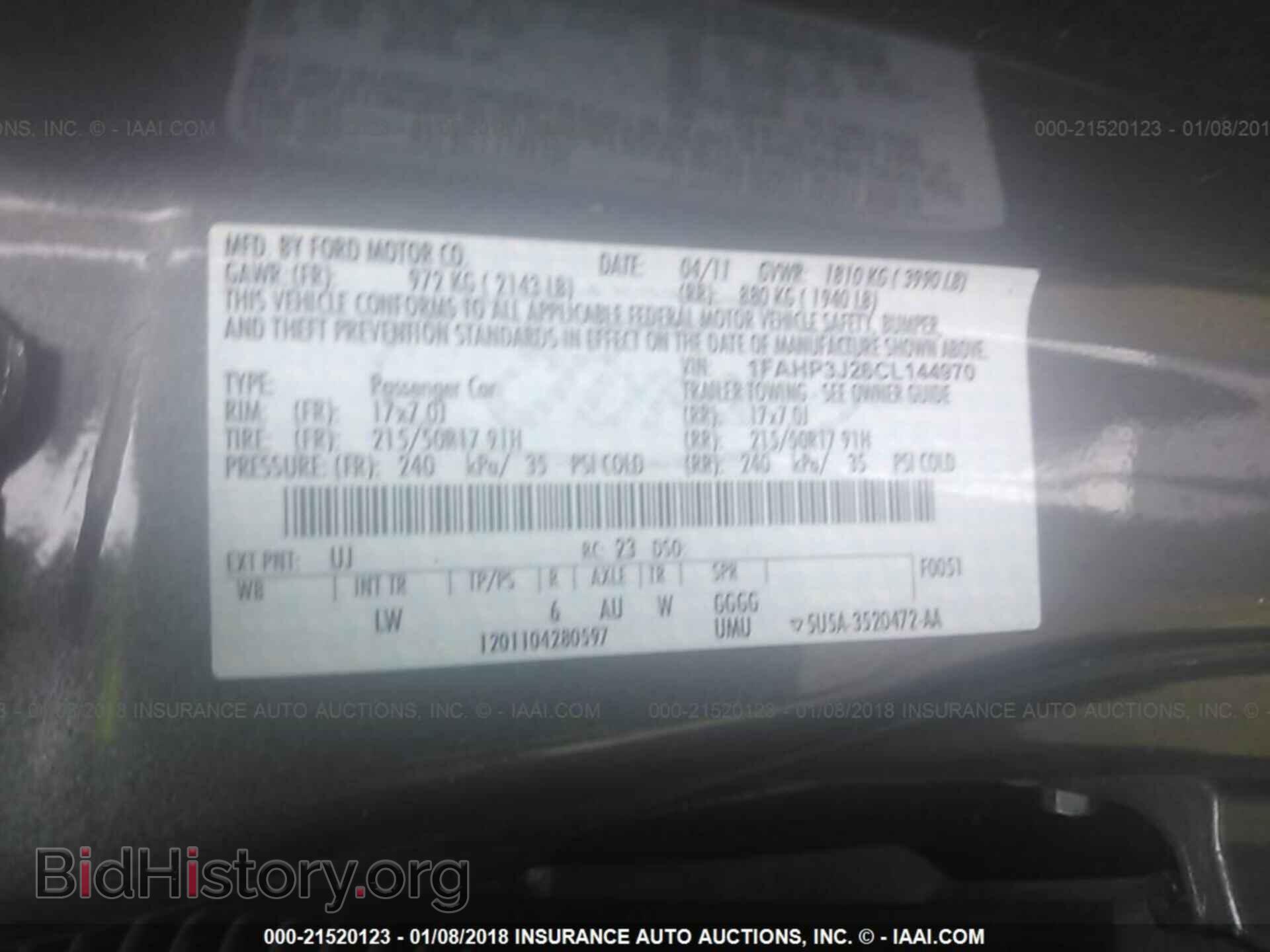 2012 Ford Focus - VIN: 1FAHP3J26CL144970 - Photo 9