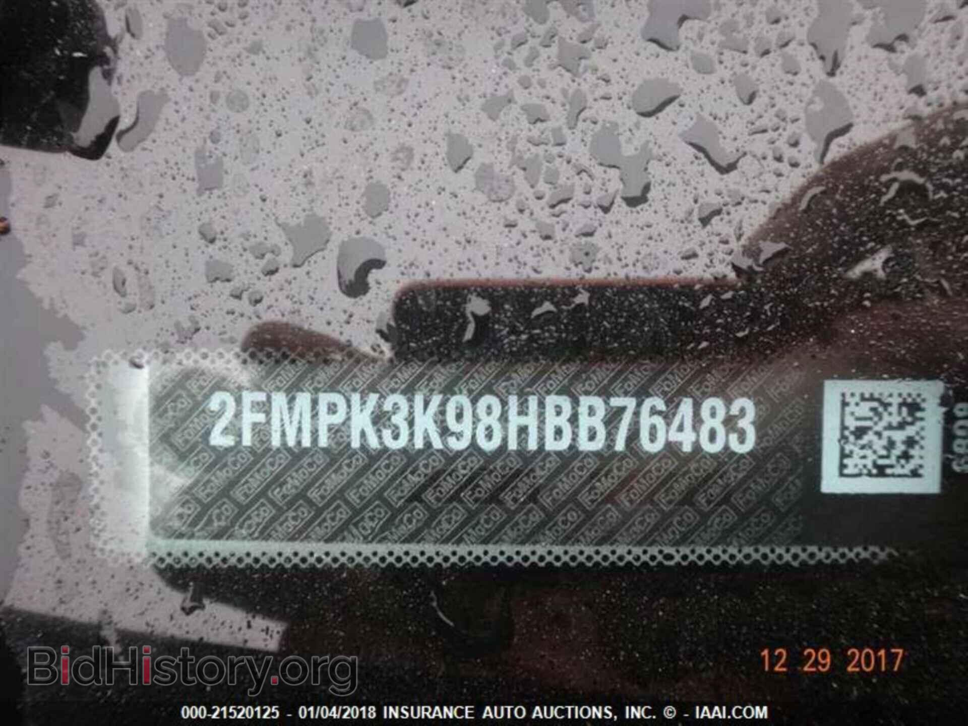 2017 Ford Edge - VIN: 2FMPK3K98HBB76483 - Фото 11