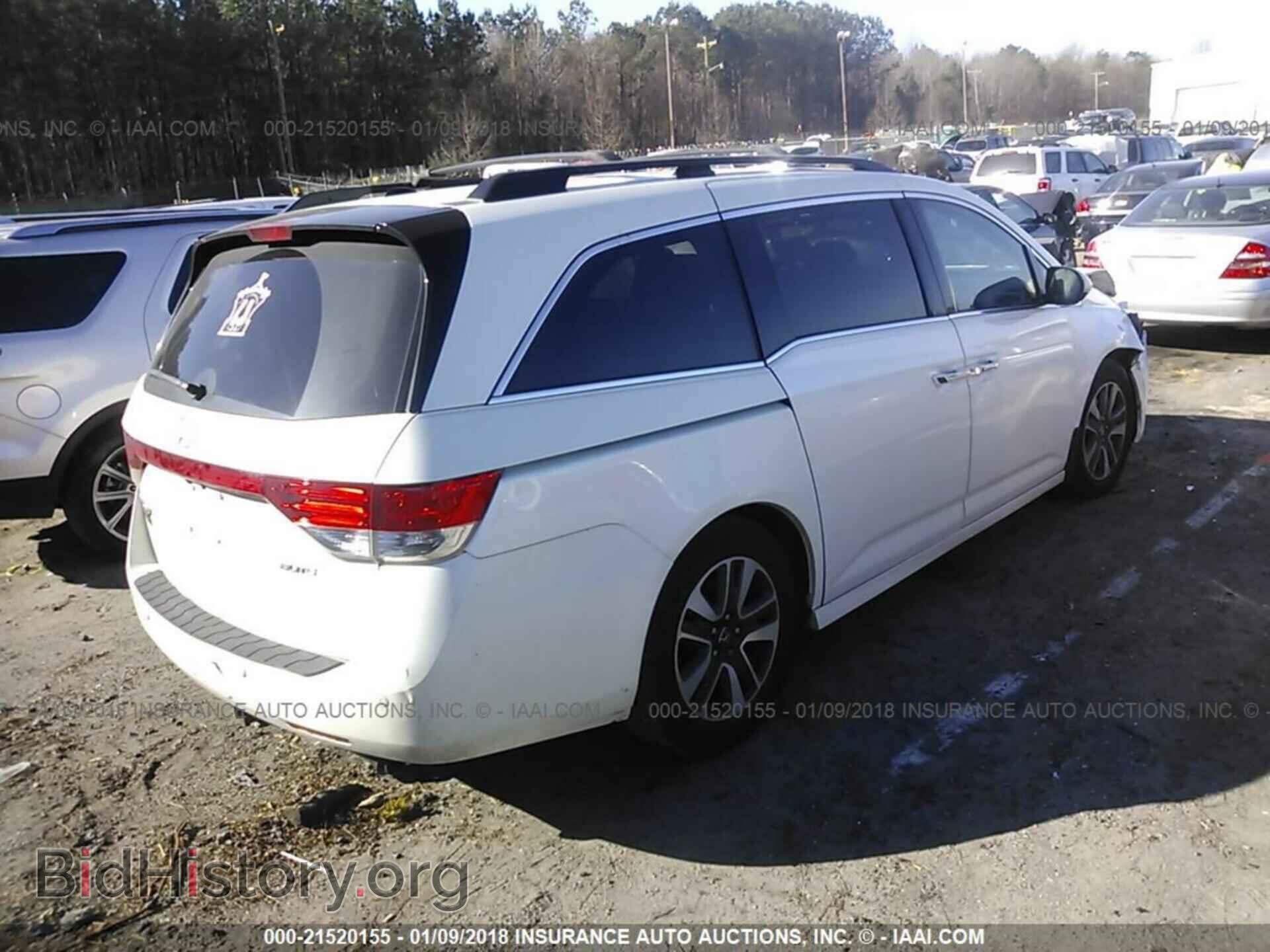 2014 Honda Odyssey - VIN: 5FNRL5H97EB006014 - Фото 4