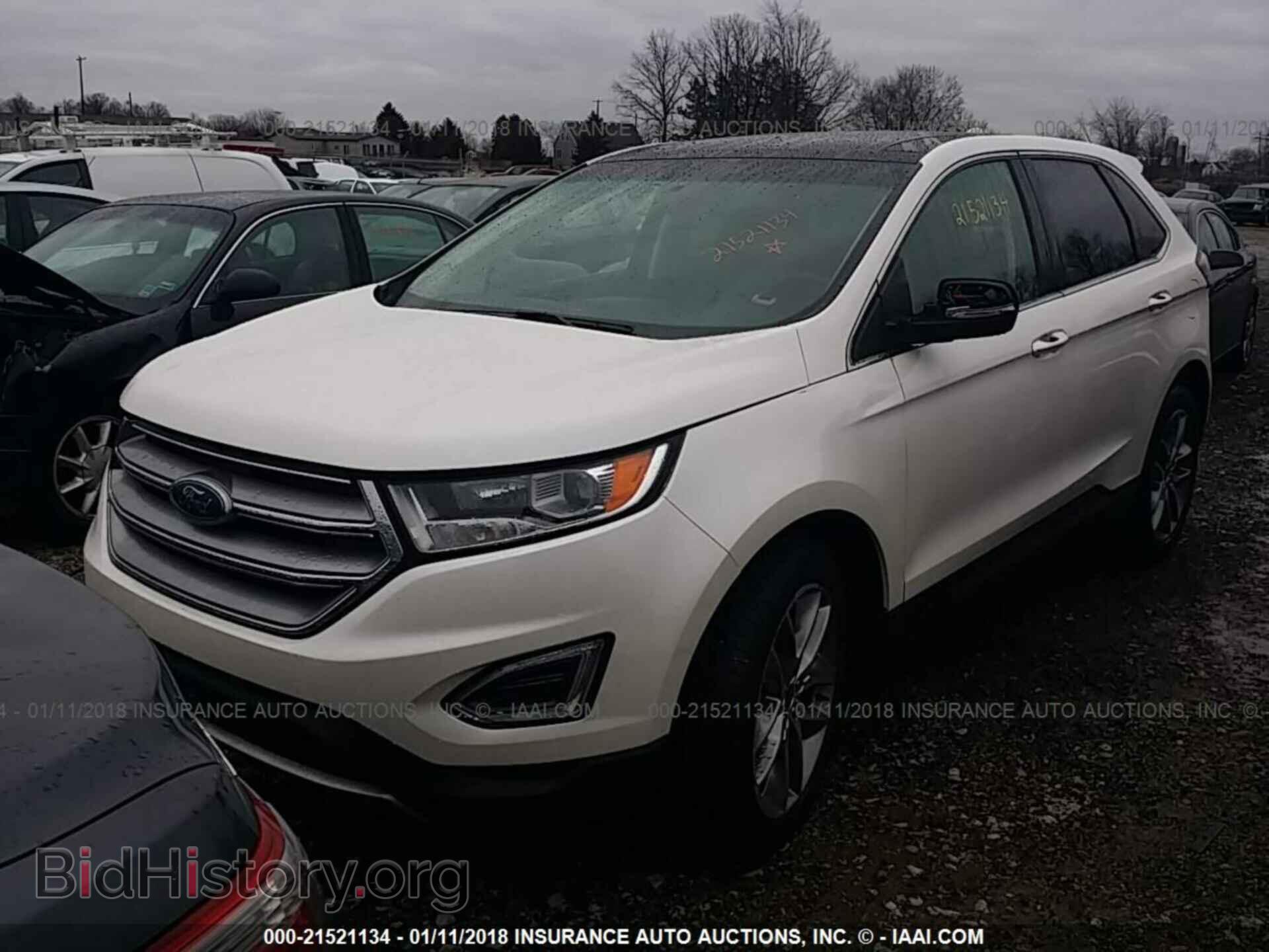2016 Ford Edge - VIN: 2FMPK4K99GBC10869 - Фото 2