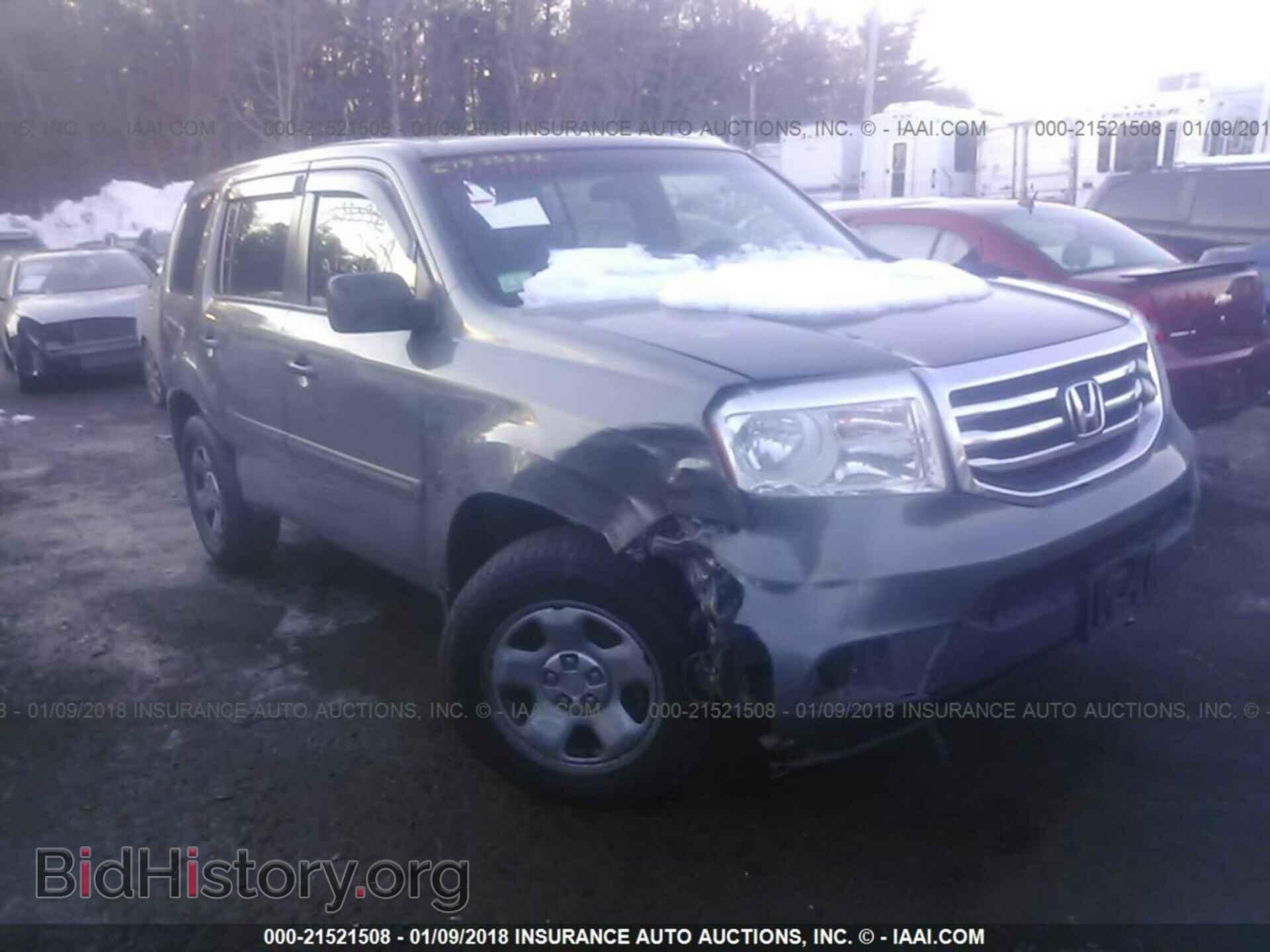 Фотография 5FNYF4H24CB038481 - Honda Pilot 2012