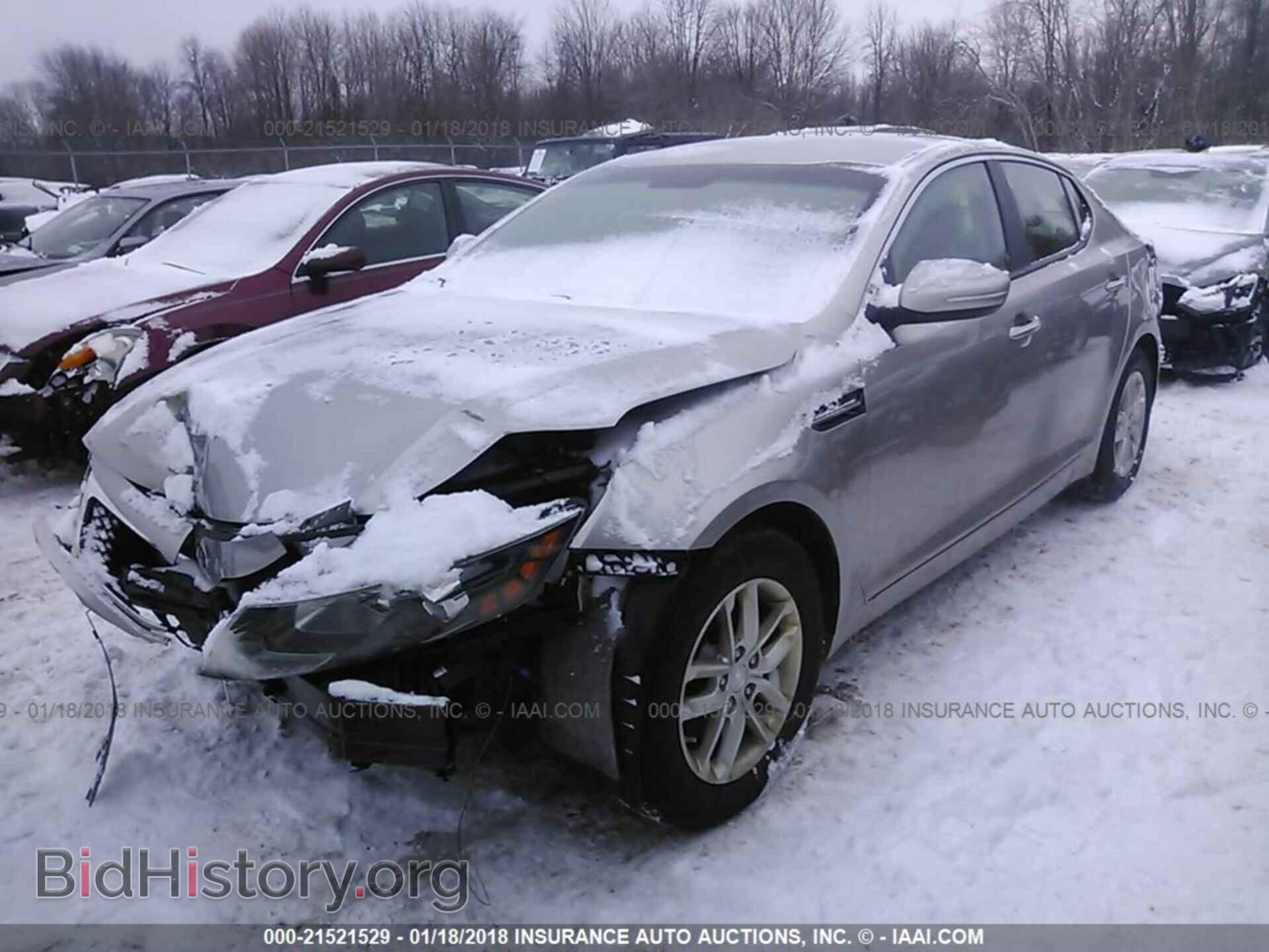 2013 Kia Optima - VIN: KNAGM4A75D5356164 - Фото 2