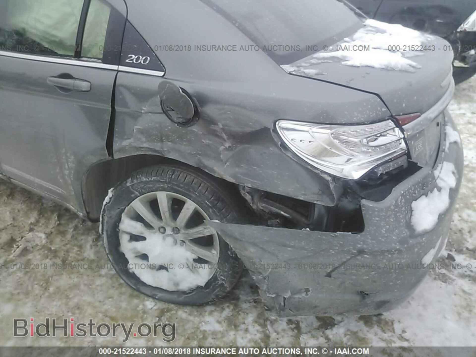 2012 Chrysler 200 - VIN: 1C3CCBBBXCN120608 - Фото 6