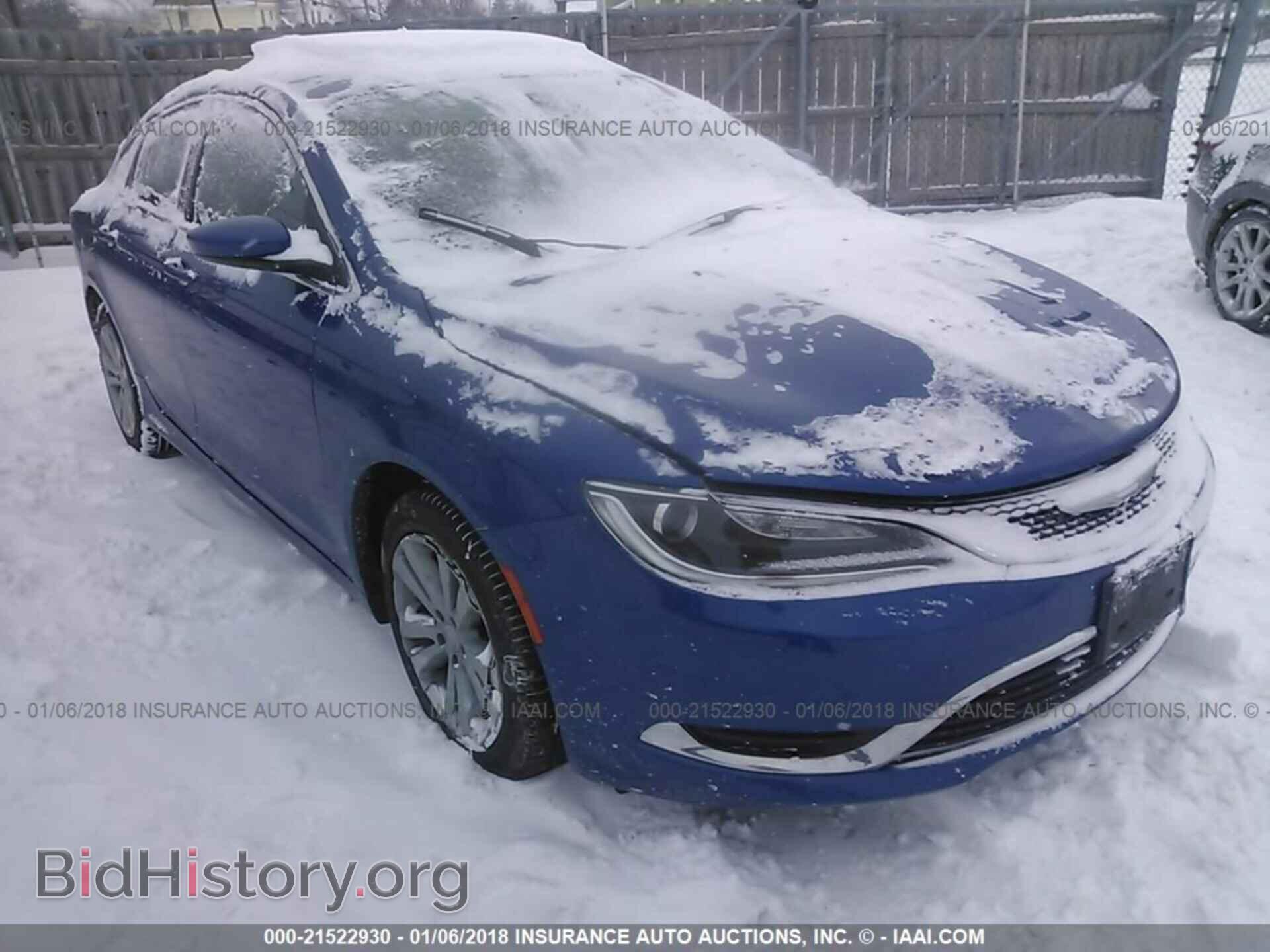 Фотография 1C3CCCAB5FN664395 - Chrysler 200 2015
