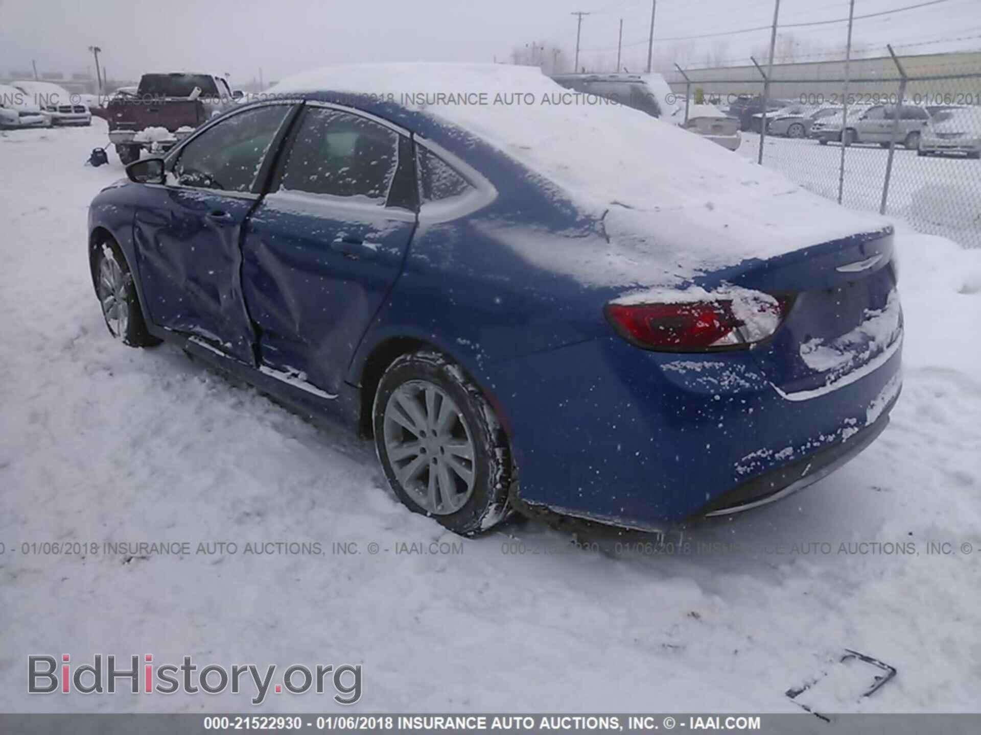 2015 Chrysler 200 - VIN: 1C3CCCAB5FN664395 - Фото 3