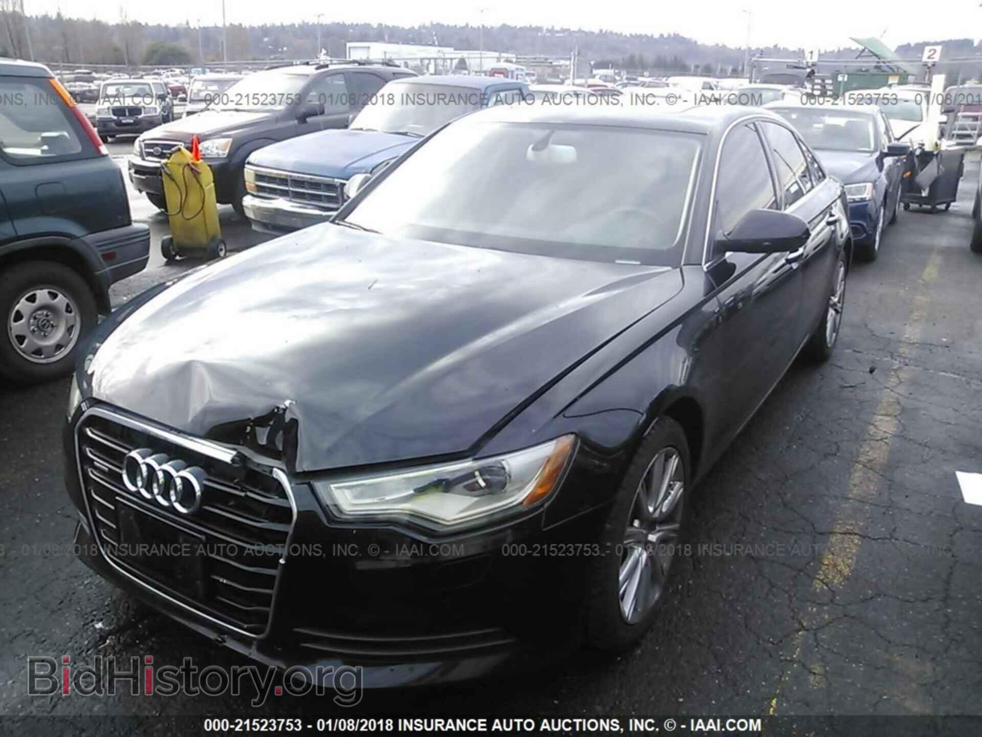 2013 Audi A6 - VIN: WAUGFAFC7DN133137 - Фото 2