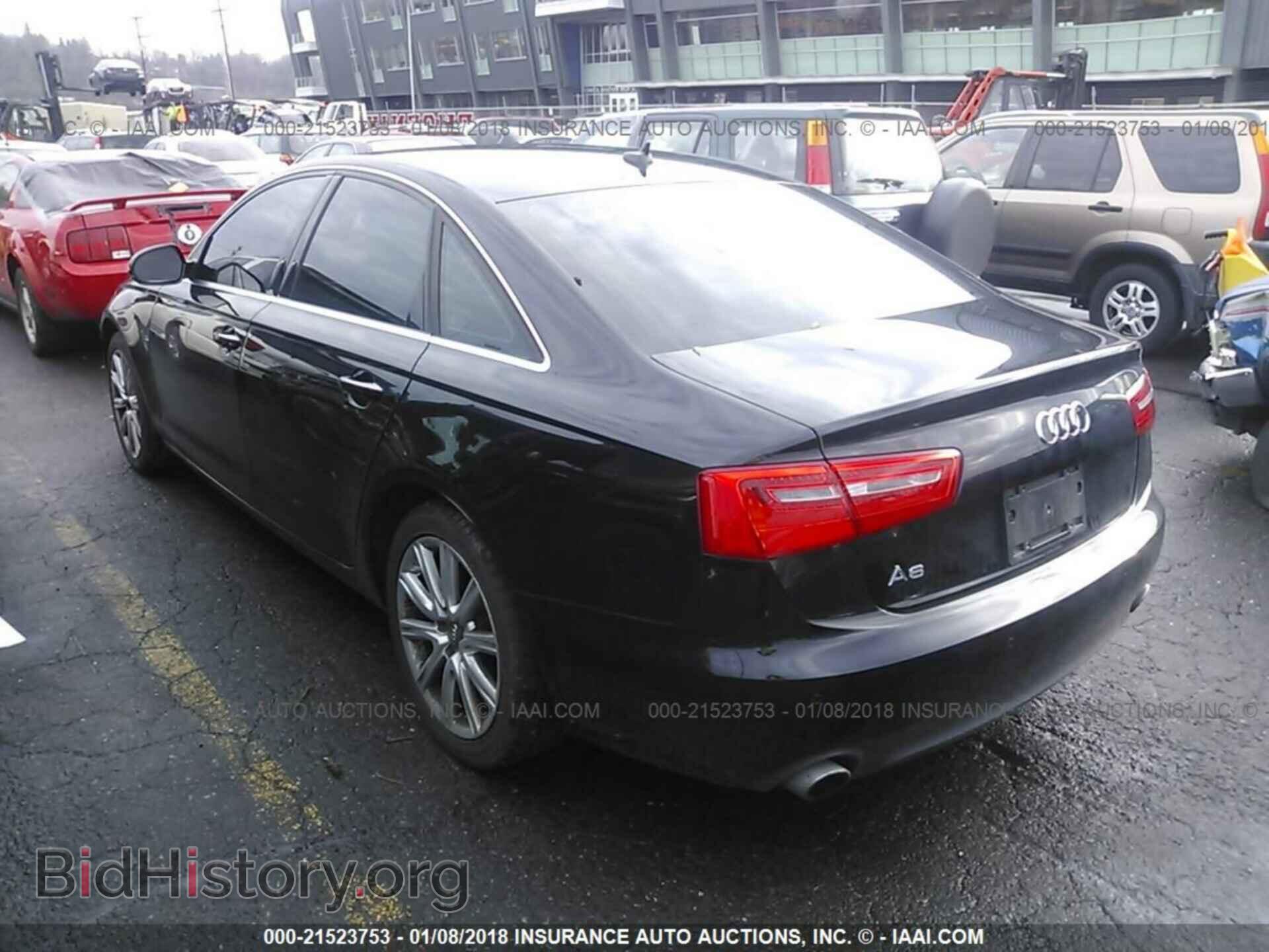 2013 Audi A6 - VIN: WAUGFAFC7DN133137 - Фото 3