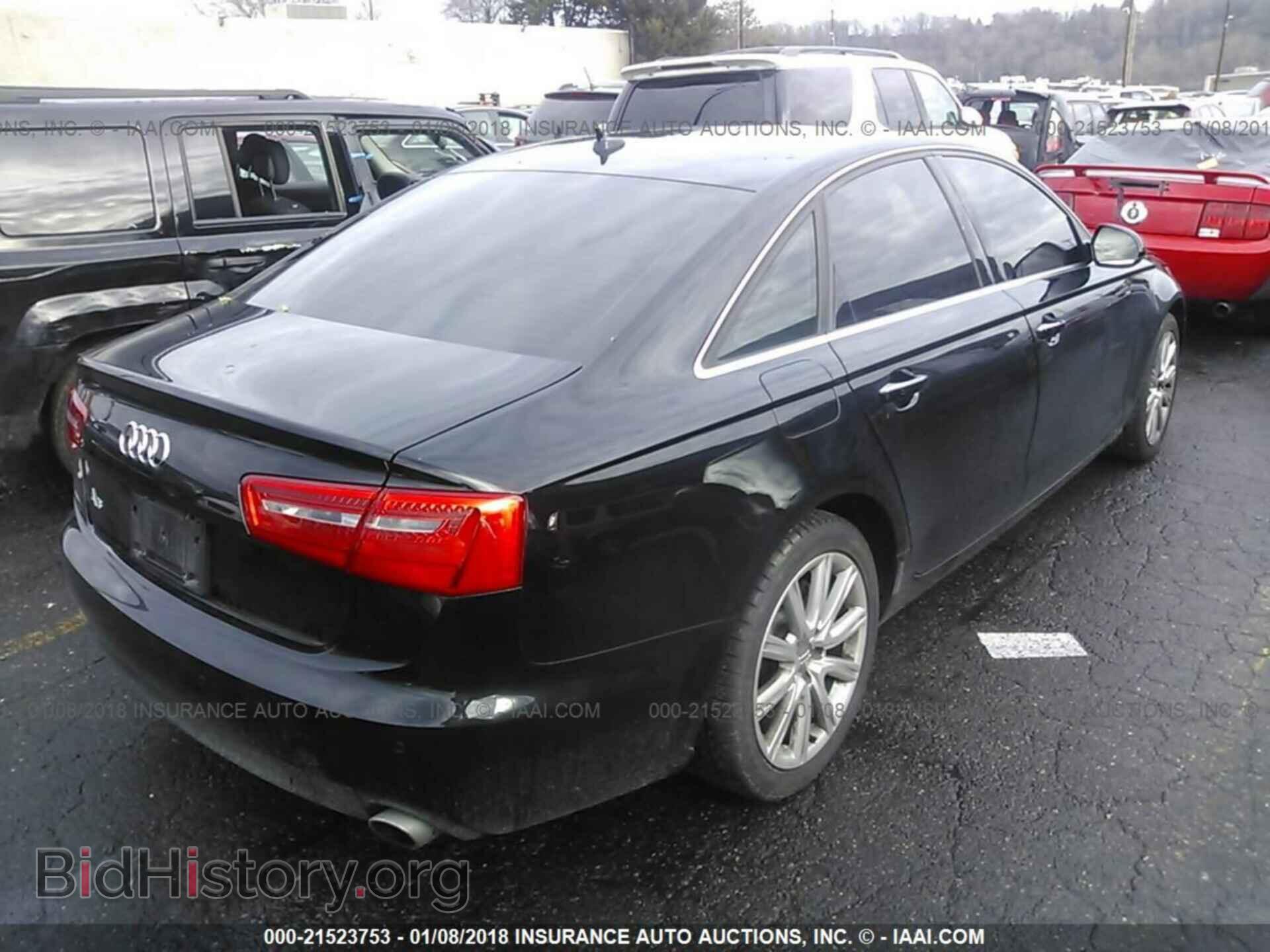 2013 Audi A6 - VIN: WAUGFAFC7DN133137 - Фото 4