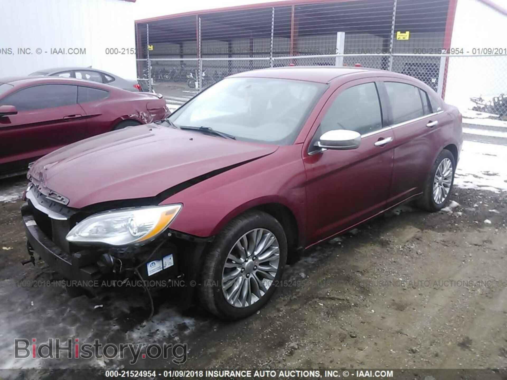 2012 Chrysler 200 - VIN: 1C3CCBCB4CN241813 - Фото 2