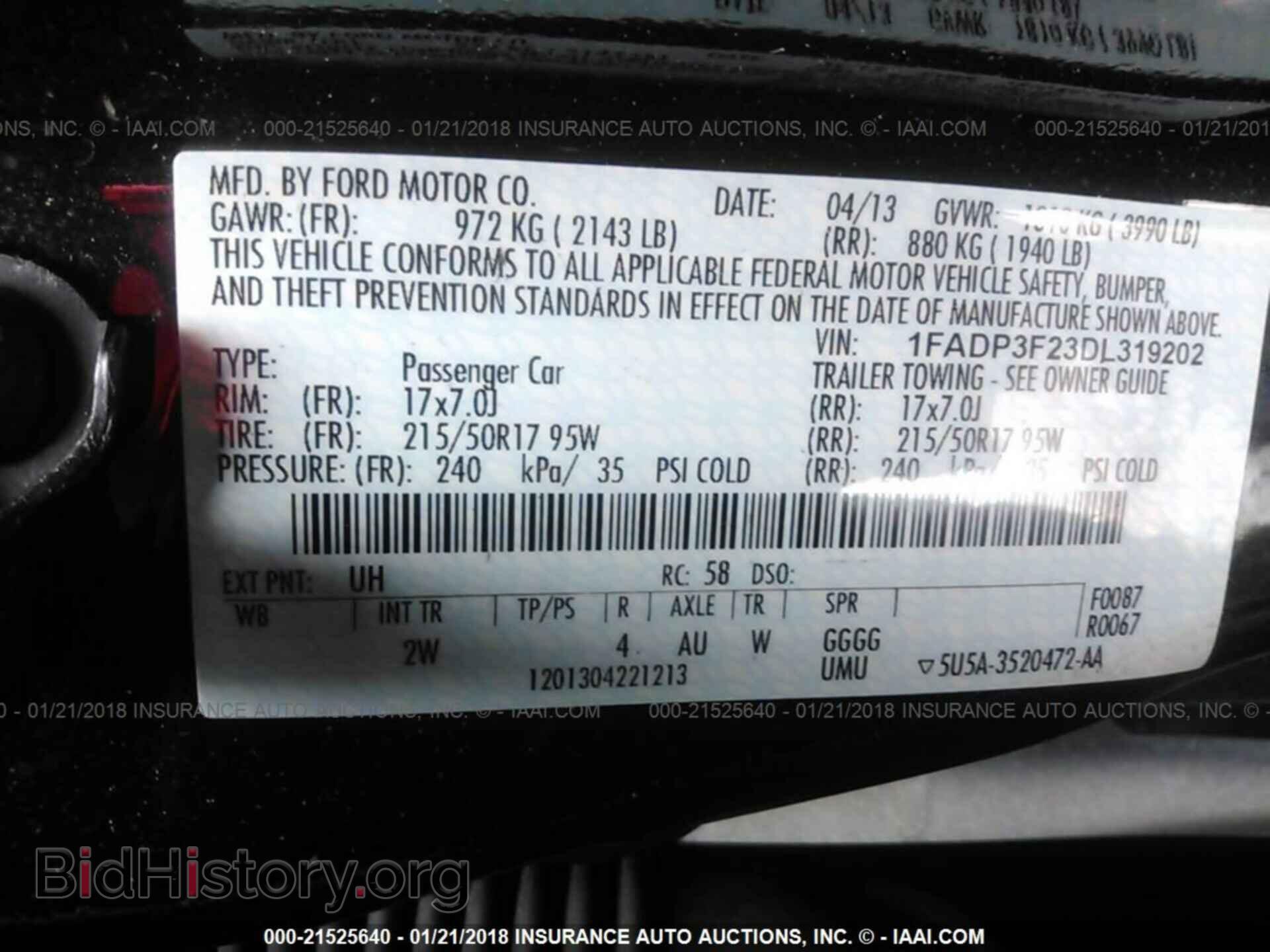 2013 Ford Focus - VIN: 1FADP3F23DL319202 - Photo 9