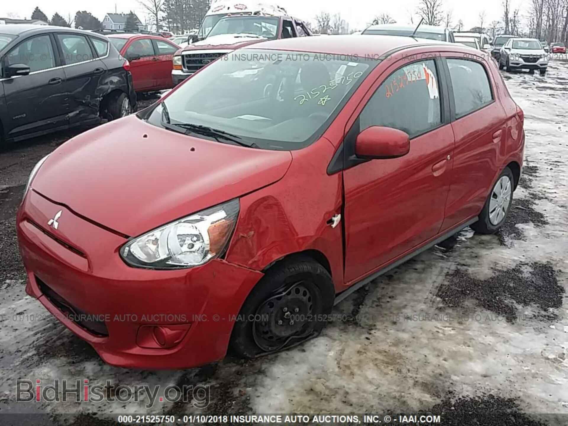 2015 Mitsubishi Mirage - VIN: ML32A3HJ2FH045944 - Фото 2