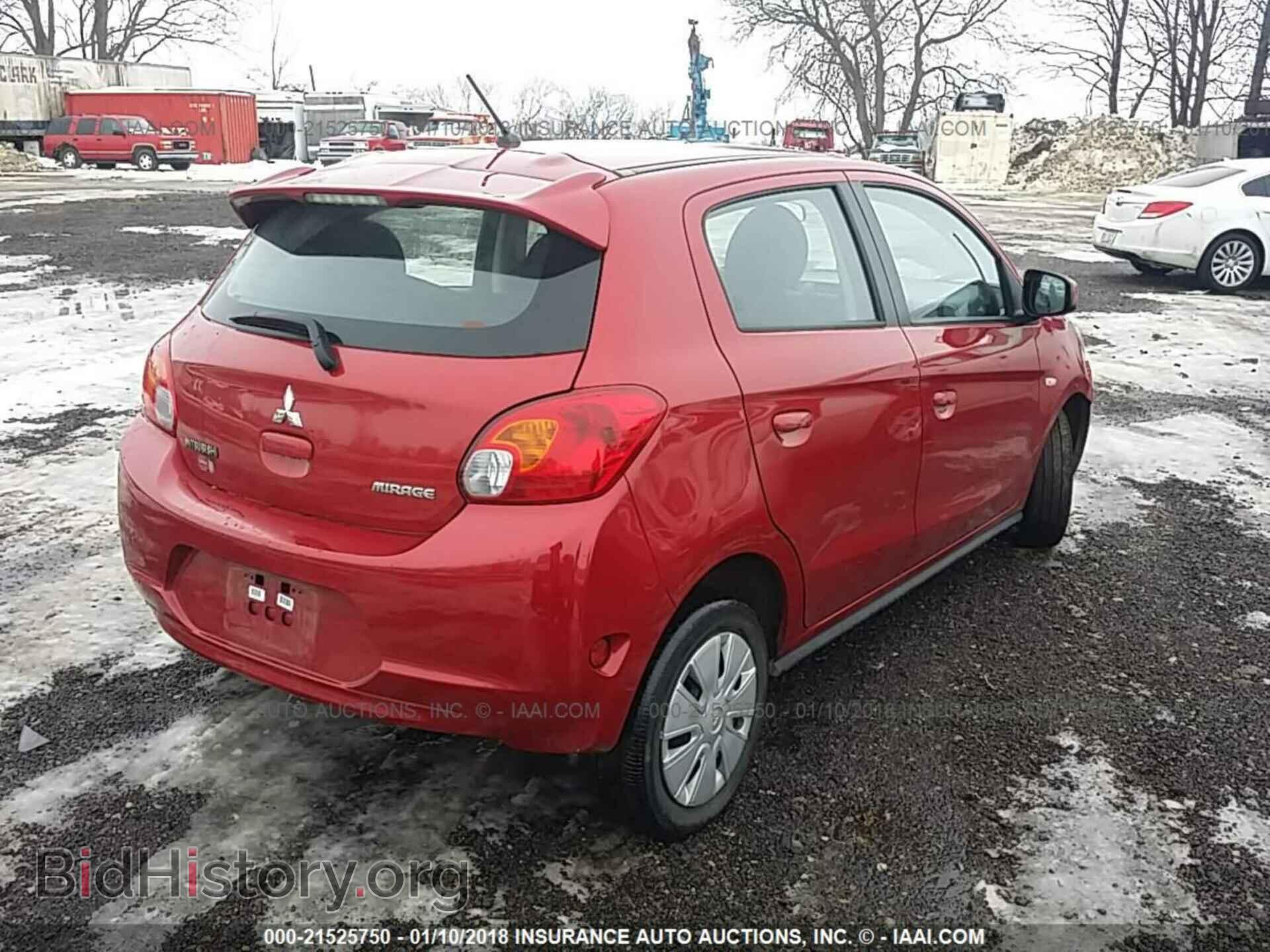 2015 Mitsubishi Mirage - VIN: ML32A3HJ2FH045944 - Фото 4