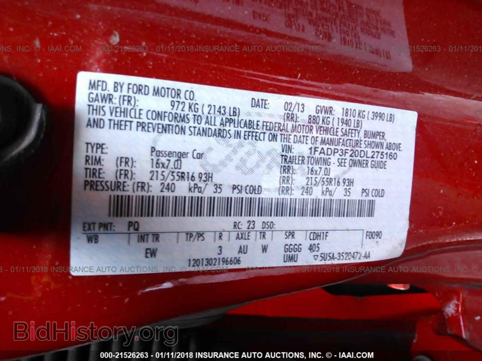 2013 Ford Focus - VIN: 1FADP3F20DL275160 - Photo 9