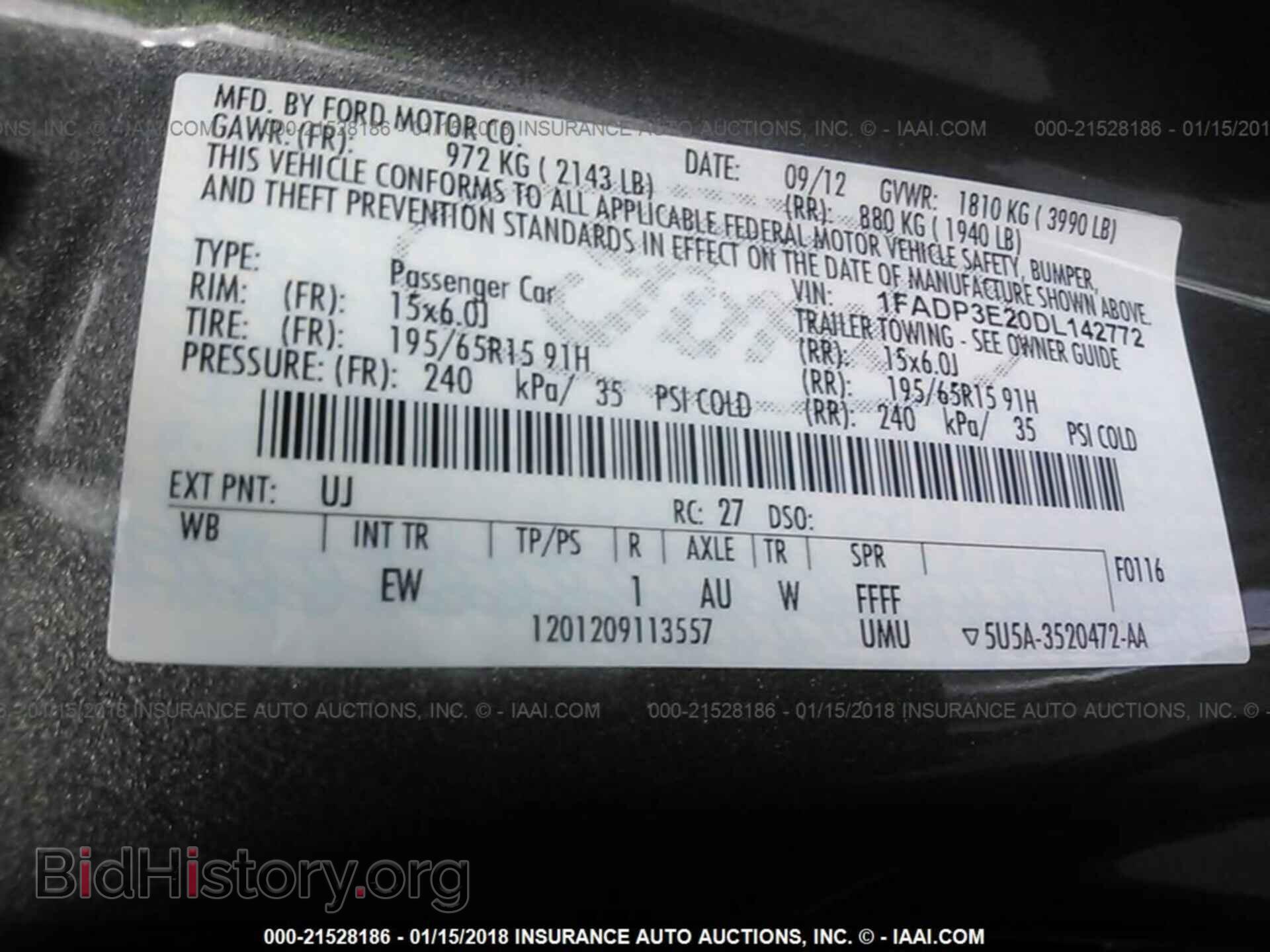2013 Ford Focus - VIN: 1FADP3E20DL142772 - Photo 9