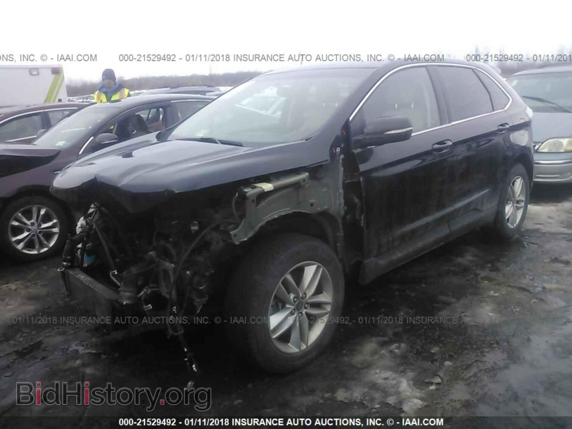 2015 Ford Edge - VIN: 2FMTK4J94FBC00541 - Фото 2