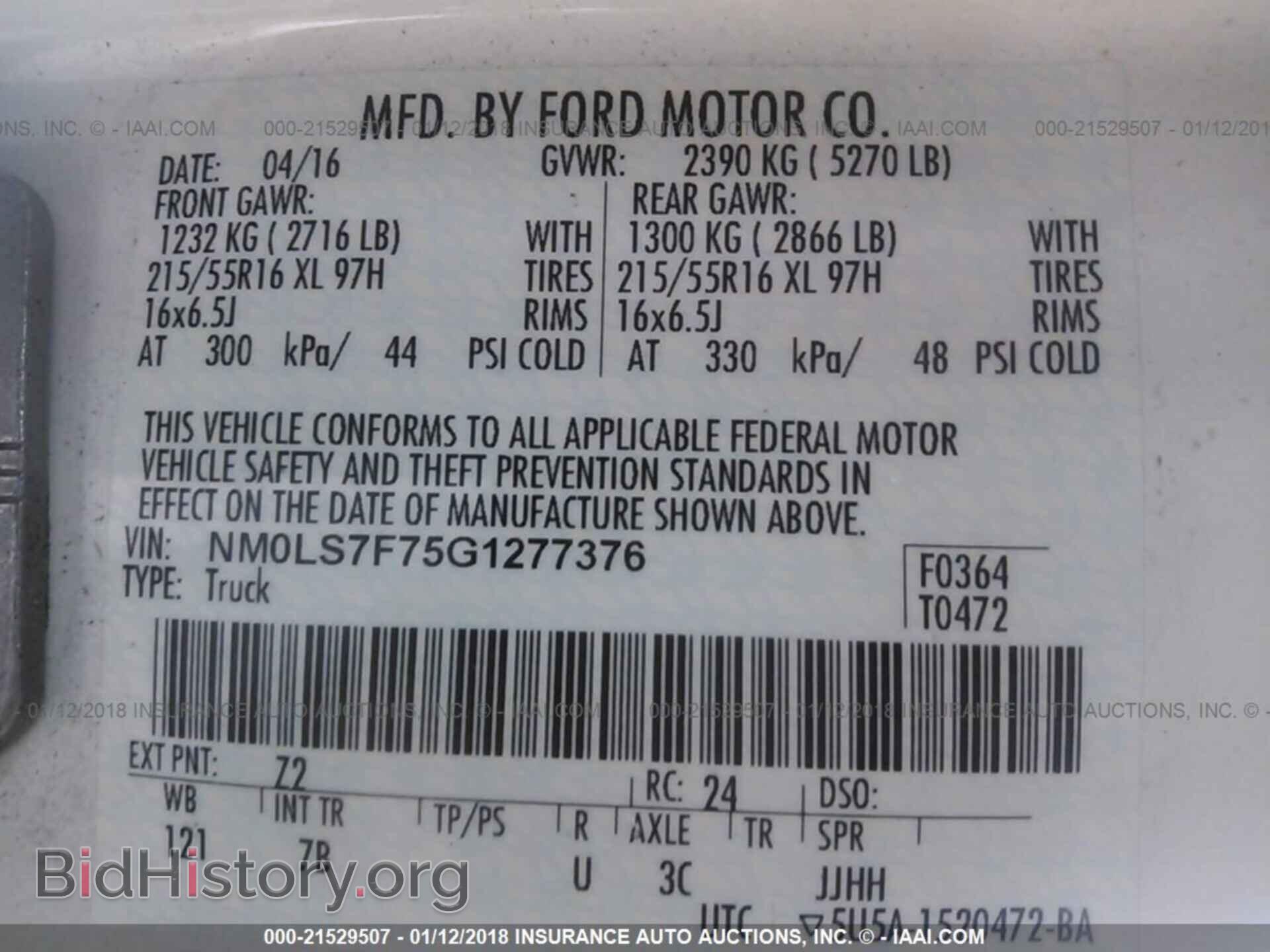 2016 Ford Transit - VIN: NM0LS7F75G1277376 - Photo 9