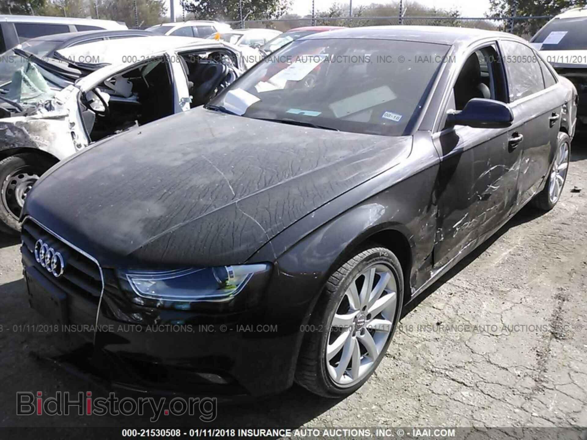 2013 Audi A4 - VIN: WAUFFAFL3DN020474 - Фото 2
