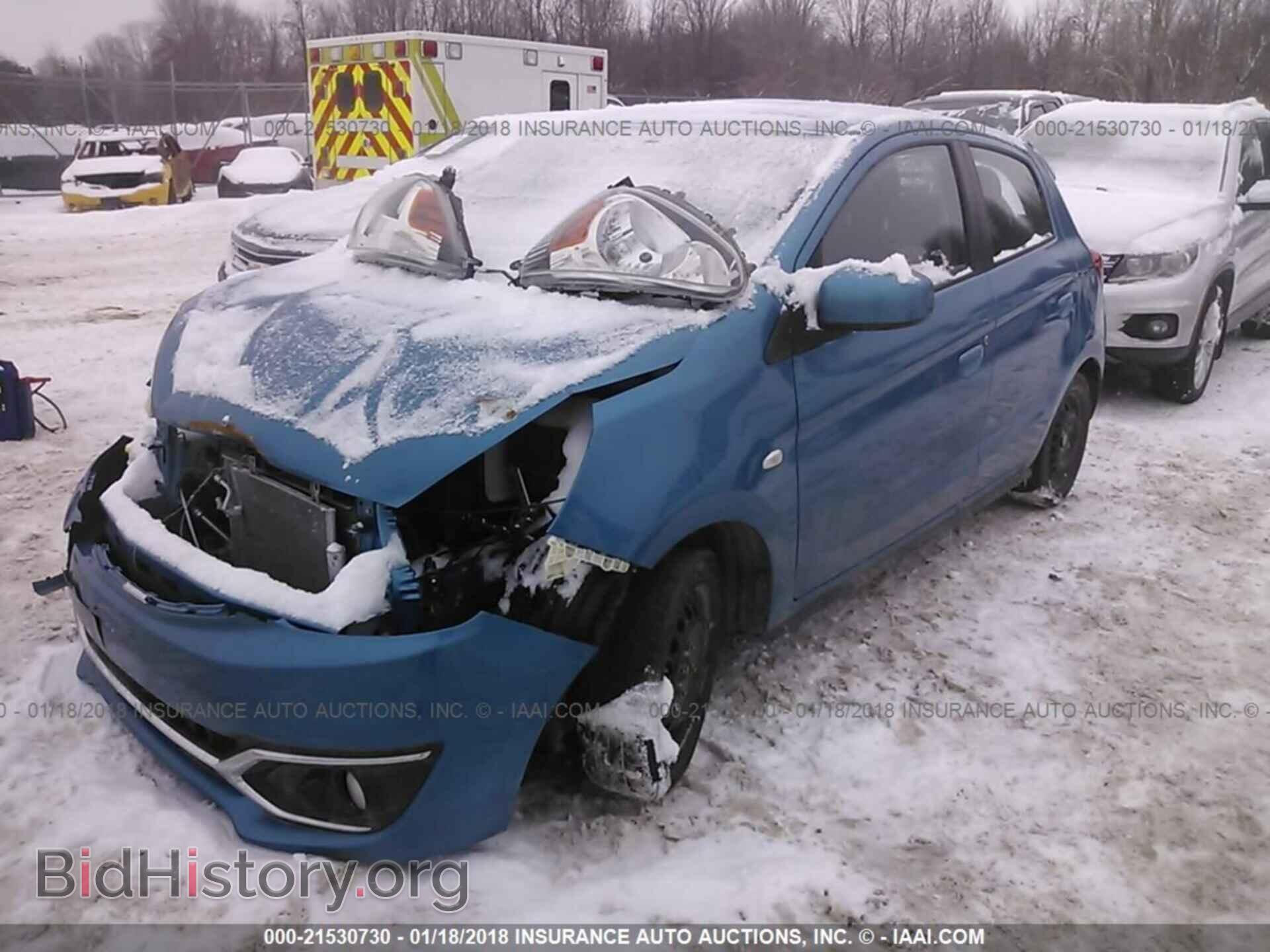 2017 Mitsubishi Mirage - VIN: ML32A3HJ3HH008842 - Фото 2
