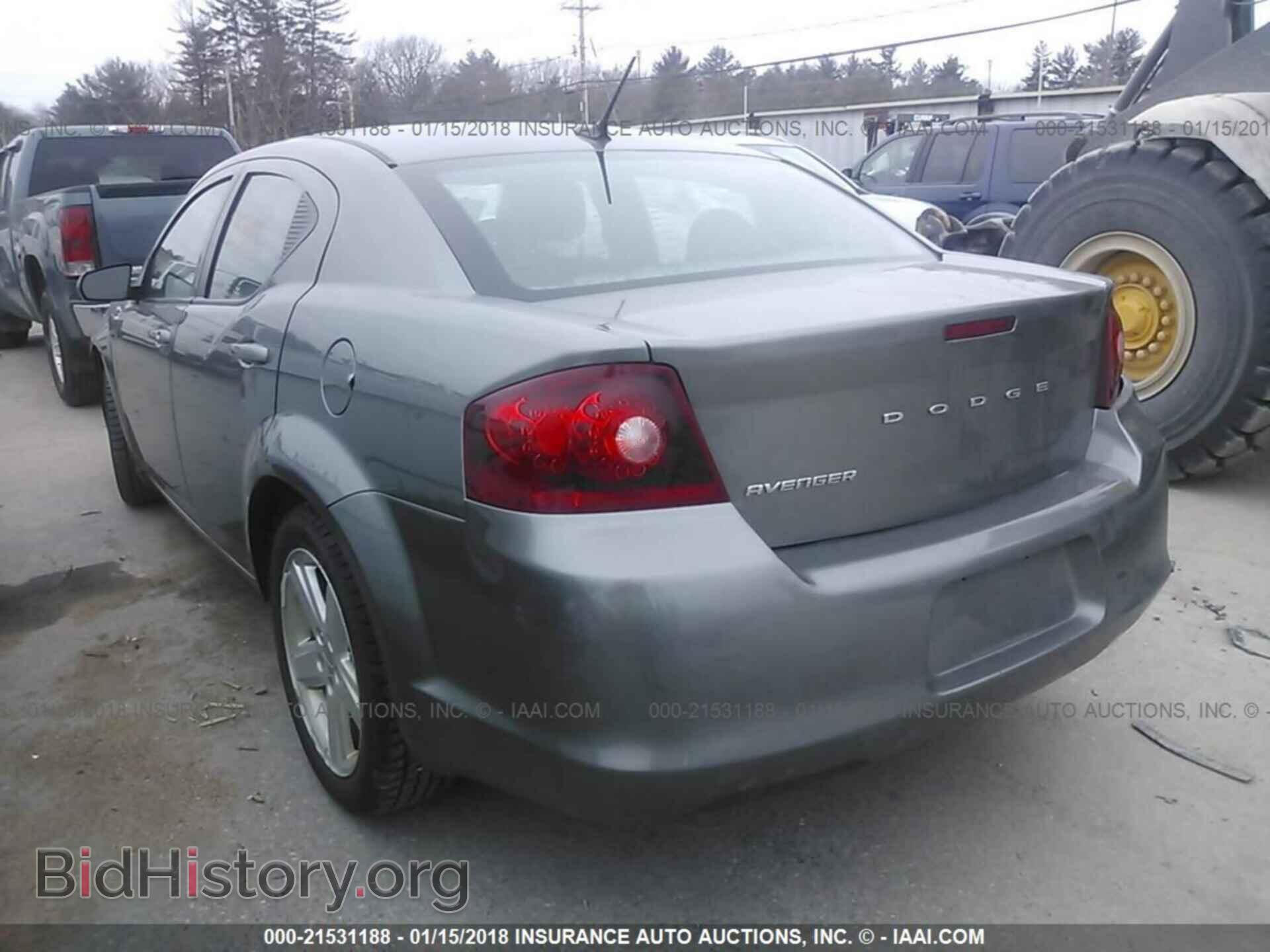 2013 Dodge Avenger - VIN: 1C3CDZAB7DN604874 - Фото 3