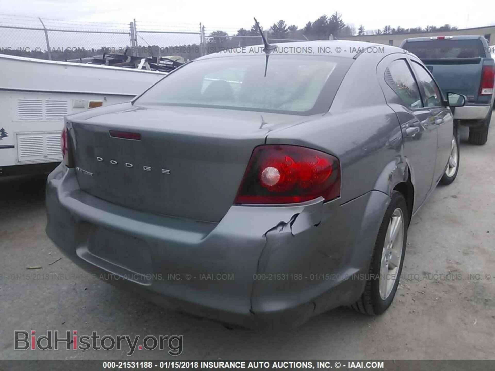 2013 Dodge Avenger - VIN: 1C3CDZAB7DN604874 - Фото 4