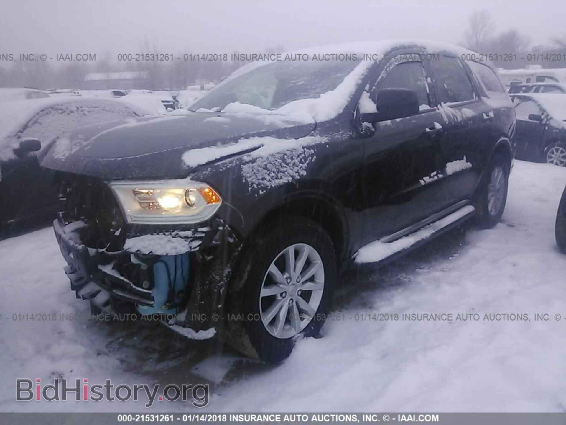 2014 Dodge Durango - VIN: 1C4RDJAG1EC978087 - Фото 2