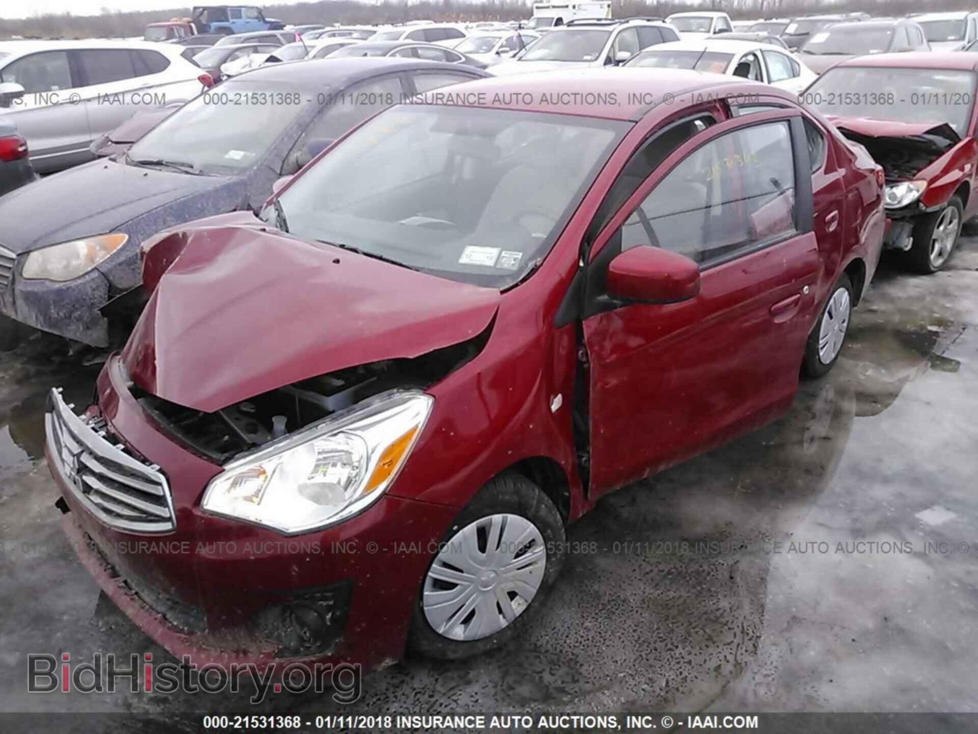 2017 Mitsubishi Mirage - VIN: ML32F3FJ8HHF17865 - Фото 2
