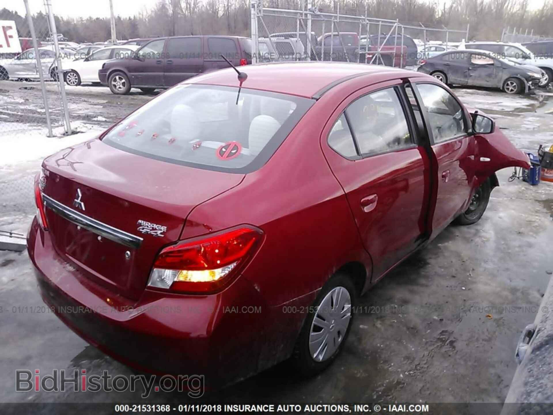 2017 Mitsubishi Mirage - VIN: ML32F3FJ8HHF17865 - Фото 4