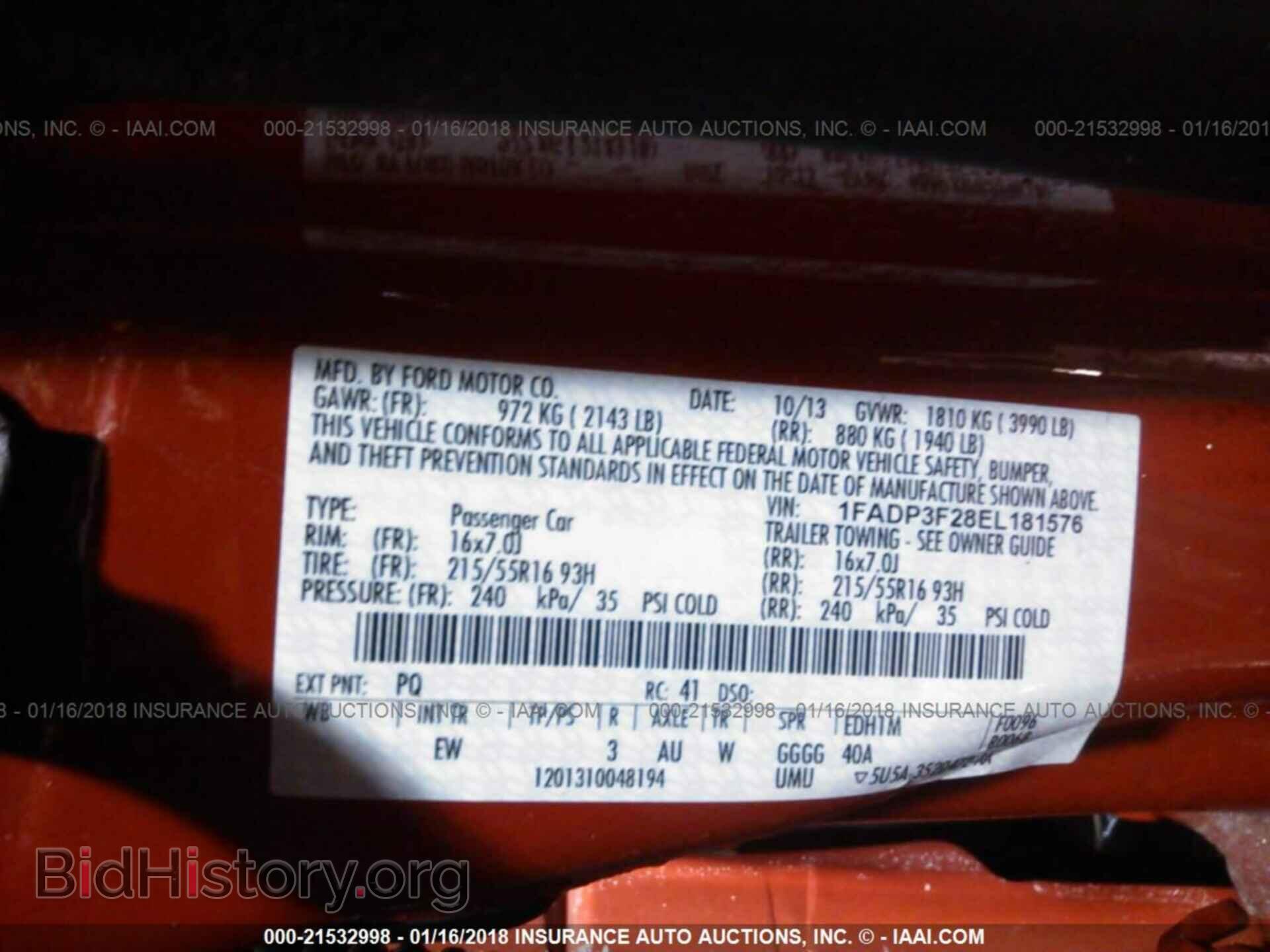 2014 Ford Focus - VIN: 1FADP3F28EL181576 - Photo 9