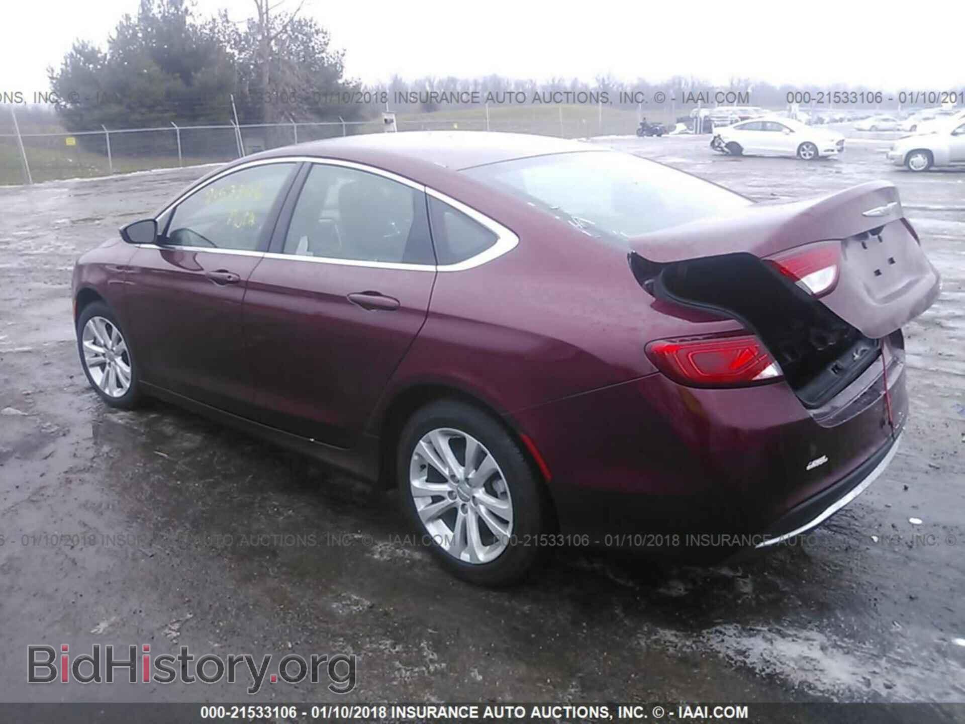 2016 Chrysler 200 - VIN: 1C3CCCAB1GN170990 - Фото 3