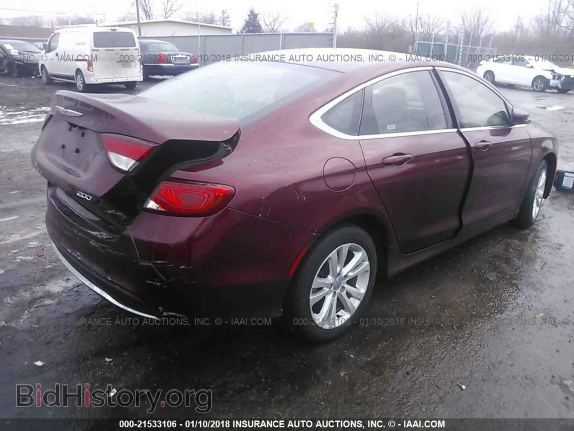 2016 Chrysler 200 - VIN: 1C3CCCAB1GN170990 - Фото 4