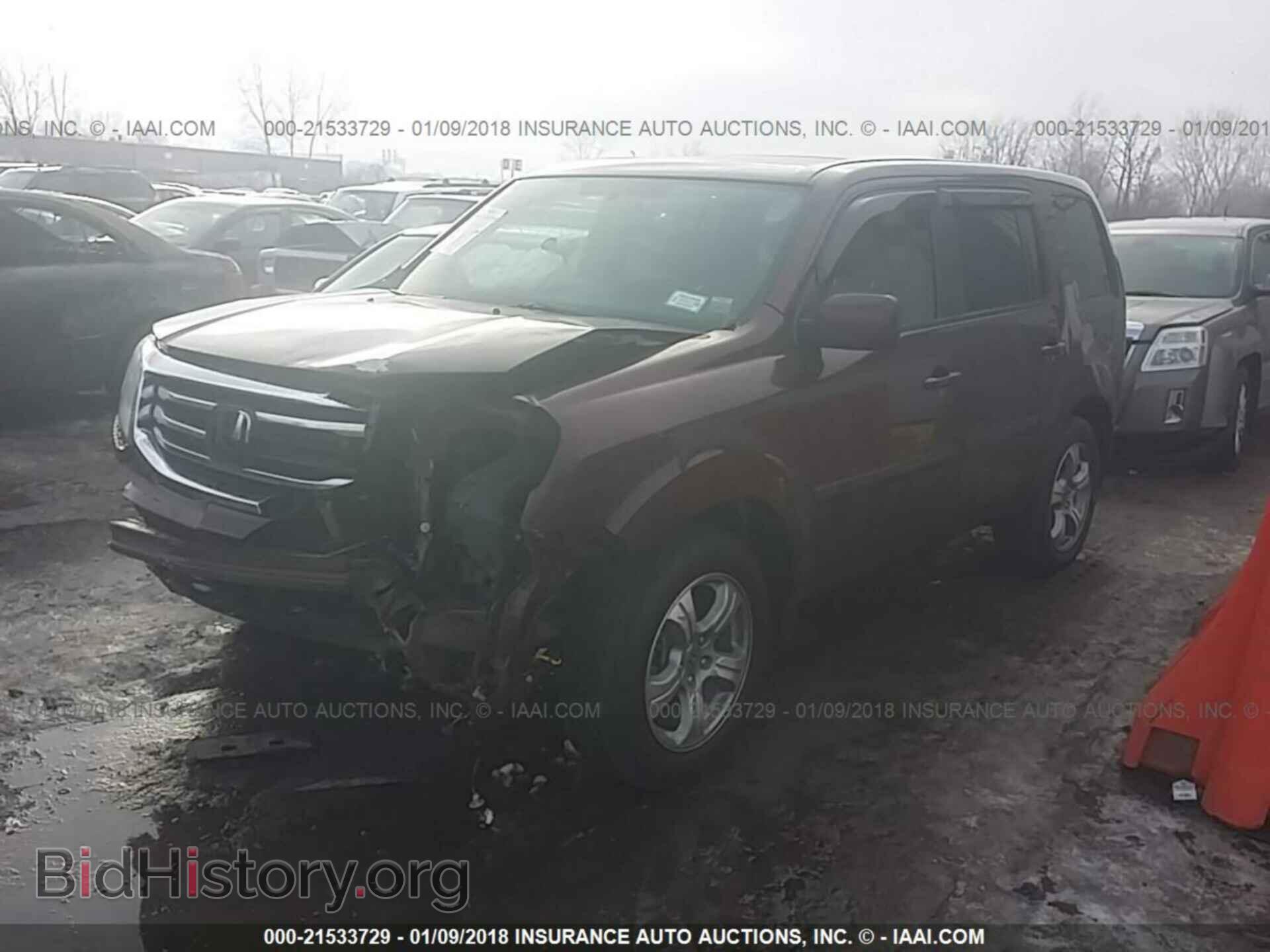 2014 Honda Pilot - VIN: 5FNYF4H57EB032977 - Photo 2