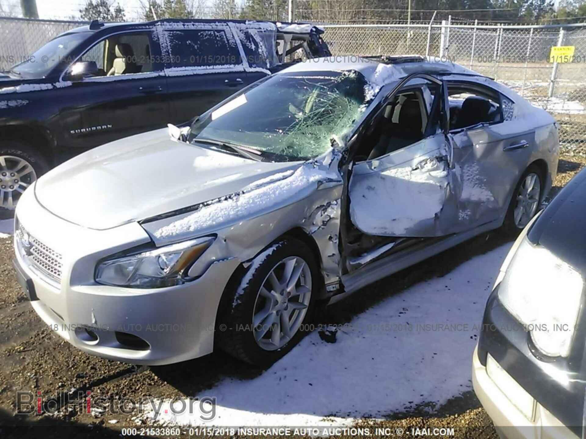 2011 Nissan Maxima - VIN: 1N4AA5AP9BC802631 - Фото 2