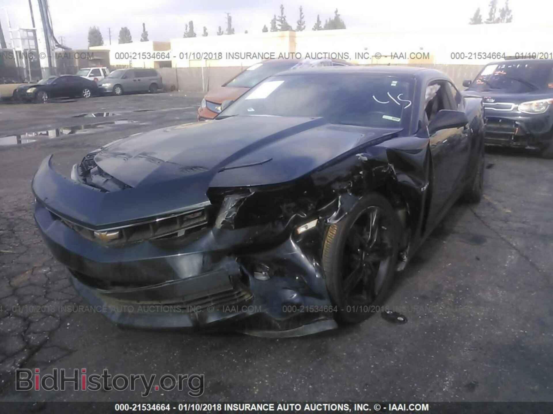 2015 Chevrolet Camaro - VIN: 2G1FF1E39F9282924 - Фото 2