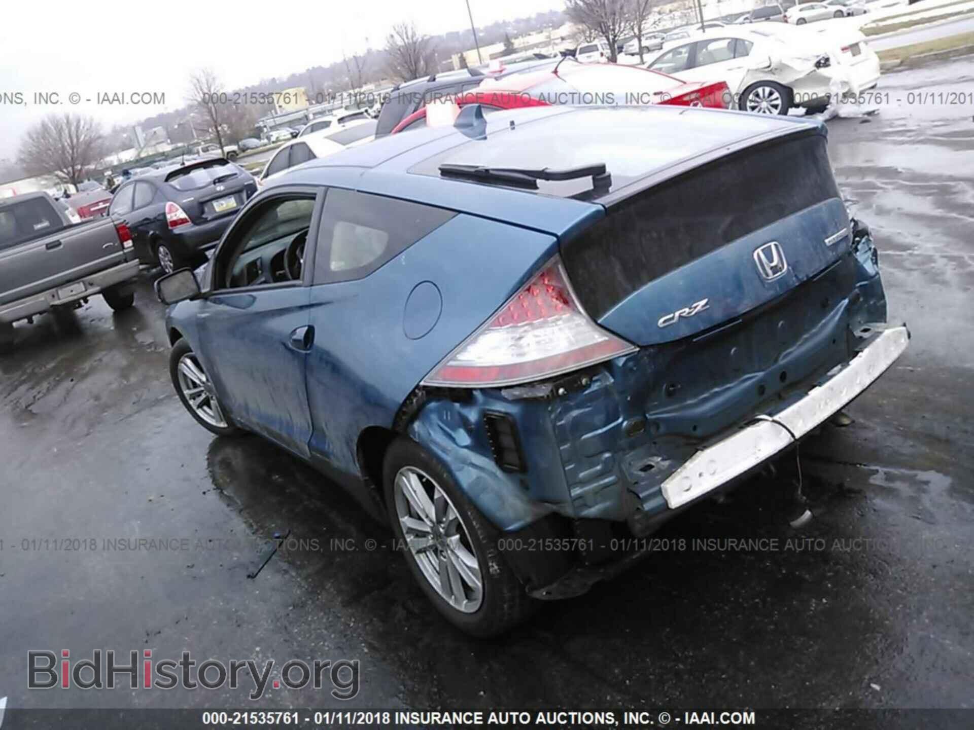 2012 Honda Cr-z - VIN: JHMZF1D67CS004550 - Фото 3