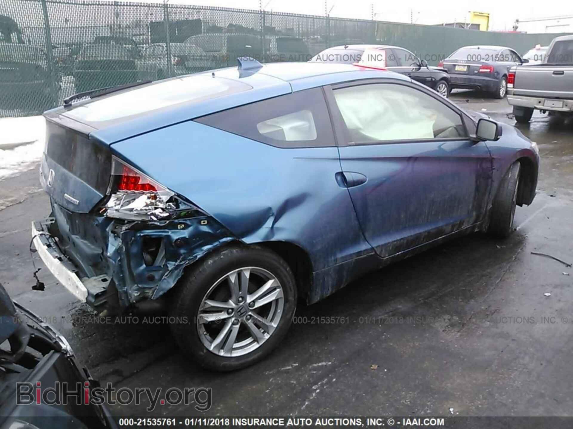 2012 Honda Cr-z - VIN: JHMZF1D67CS004550 - Фото 4