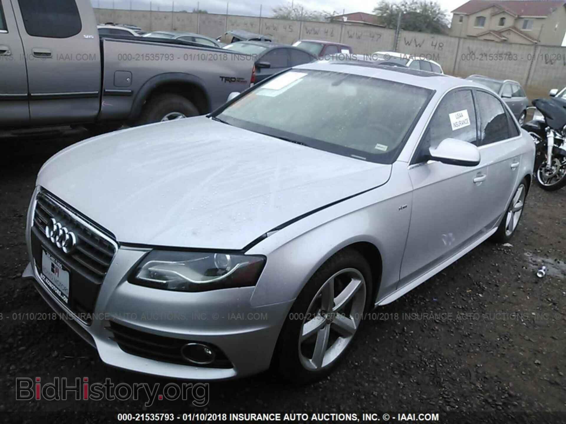 2012 Audi A4 - VIN: WAUFFAFL0CN000679 - Photo 2