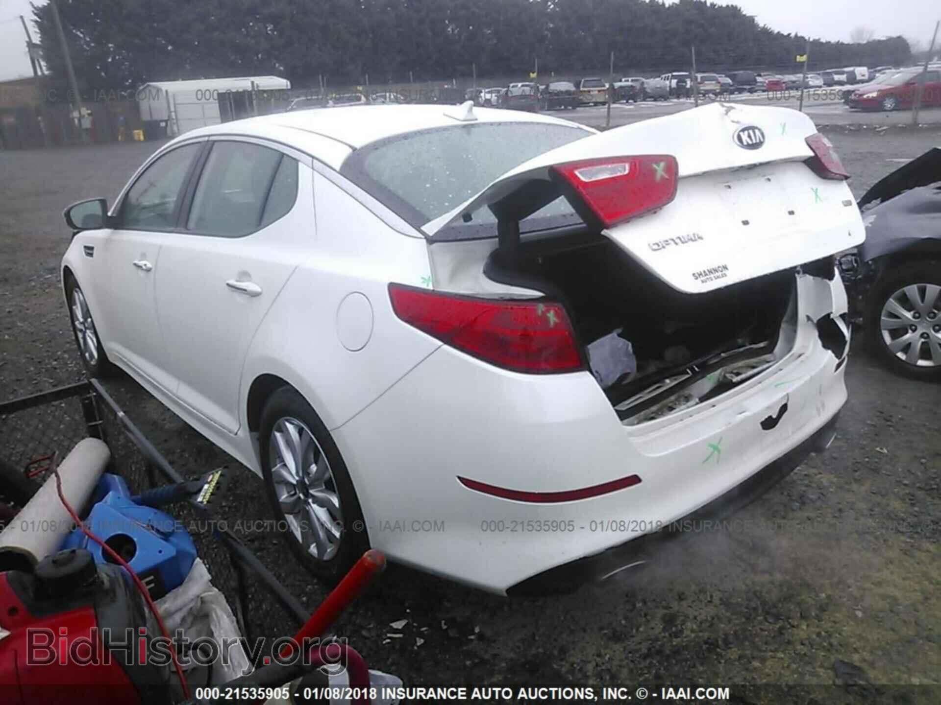 2015 Kia Optima - VIN: KNAGM4A77F5615305 - Photo 3