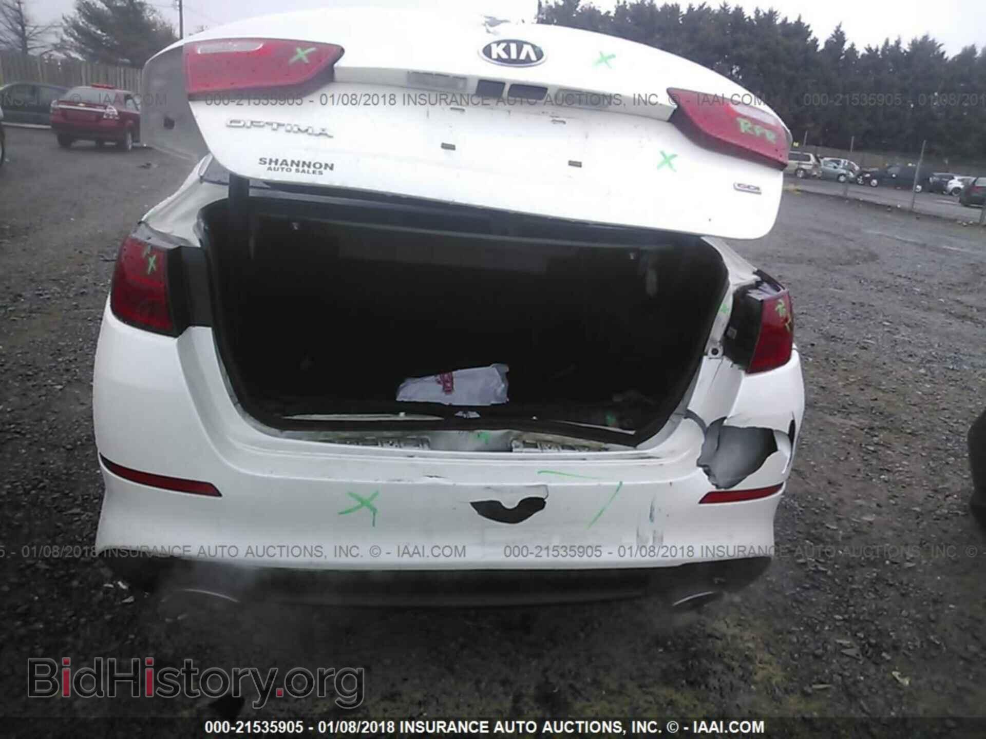 2015 Kia Optima - VIN: KNAGM4A77F5615305 - Photo 6