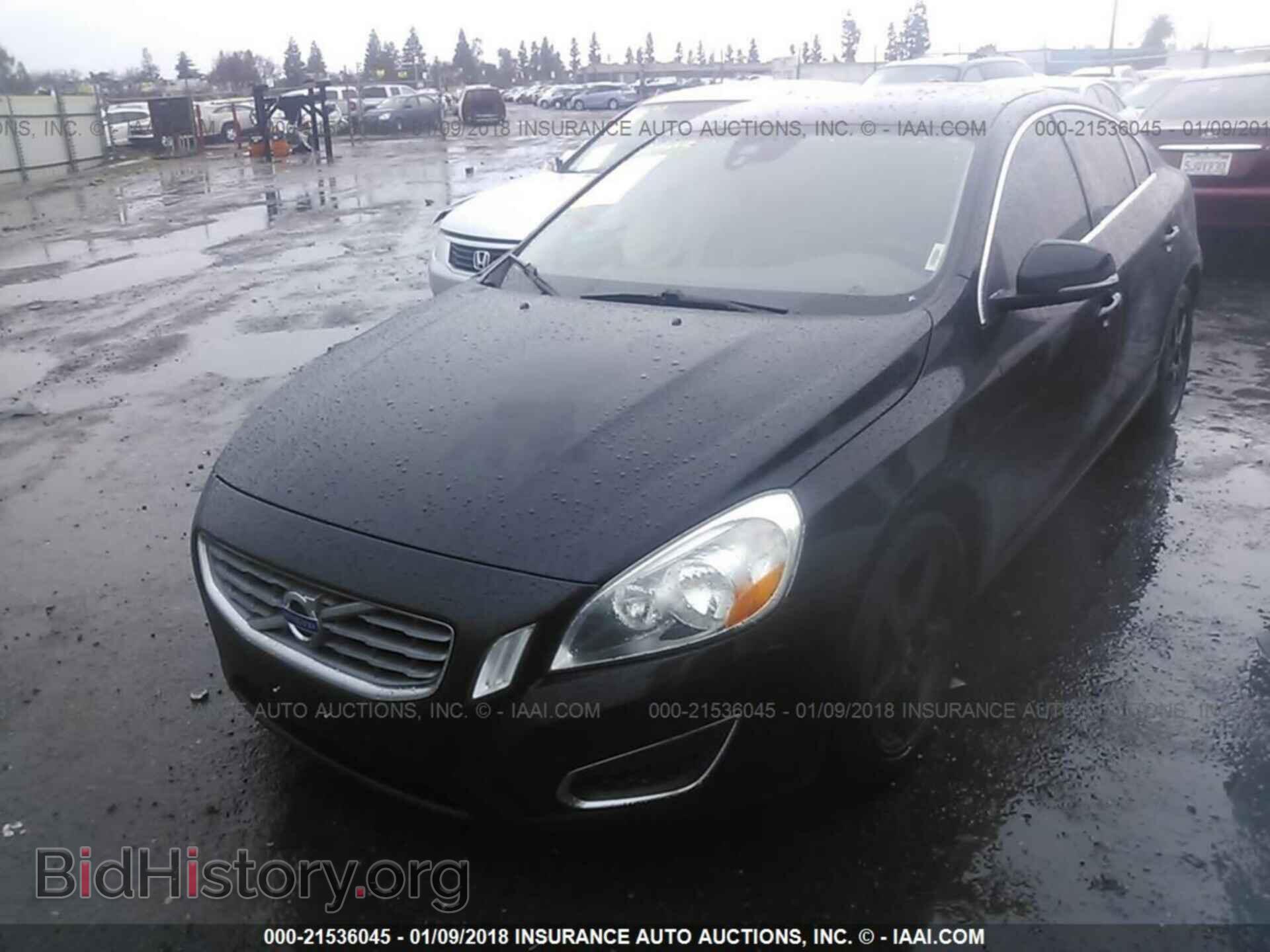 2012 Volvo S60 - VIN: YV1622FS7C2139862 - Фото 2