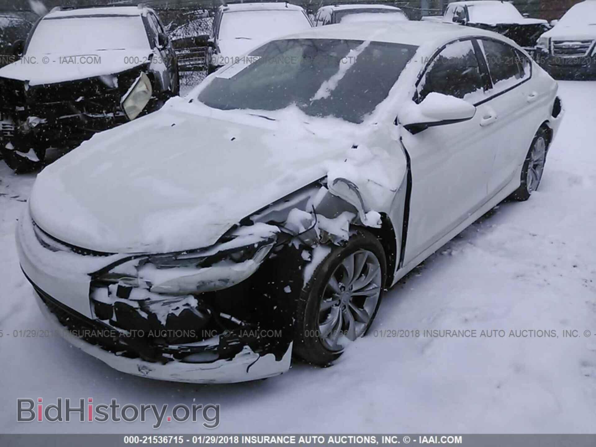 2015 Chrysler 200 - VIN: 1C3CCCDG6FN627797 - Photo 2