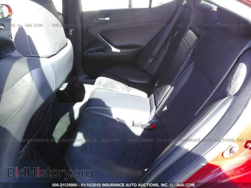 2012 Lexus IS (VIN JTHBF5C2XC5175850) — фото 8 из 10